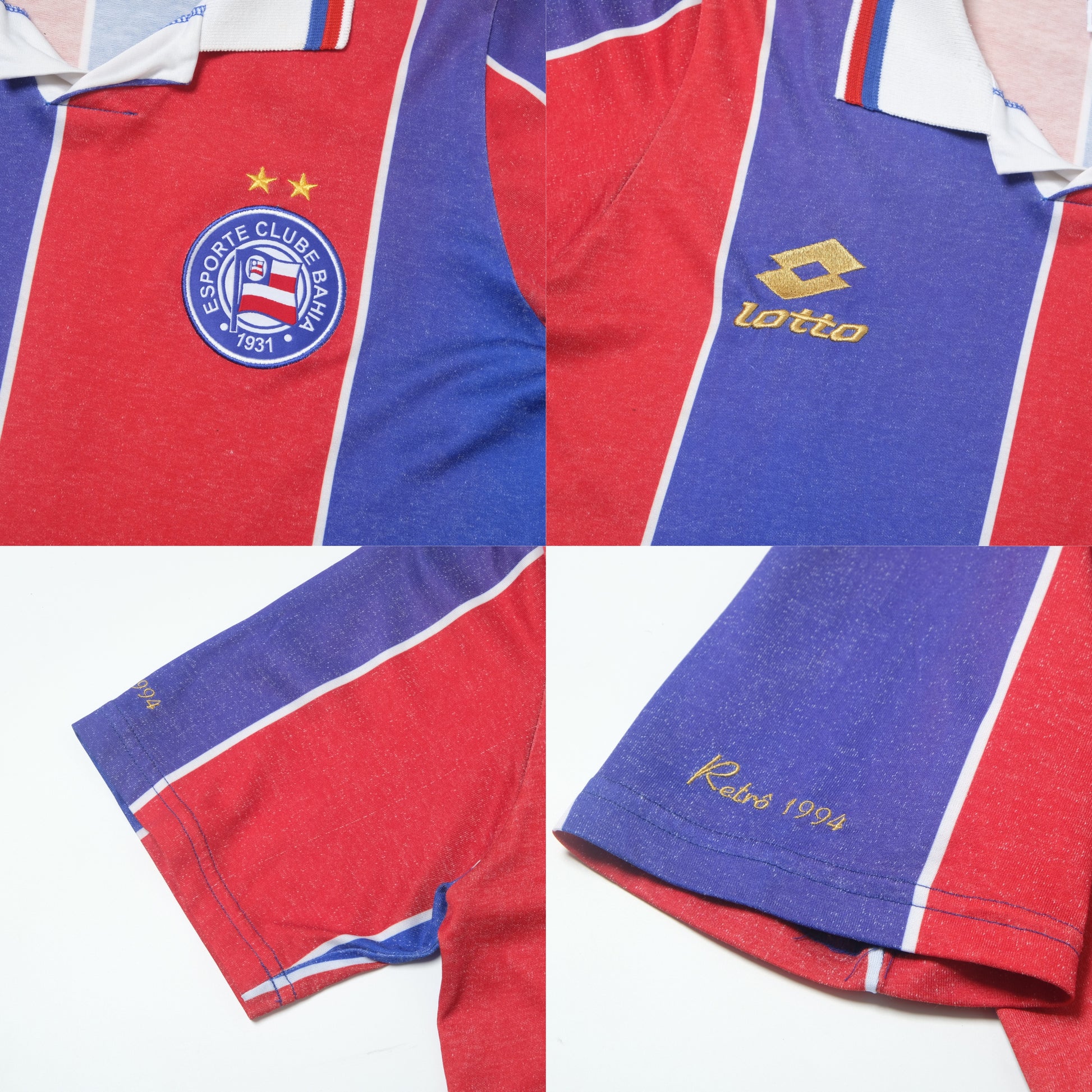2011 Esporte Clube Bahia (Brazil) Home Shirt Lotto (L) 