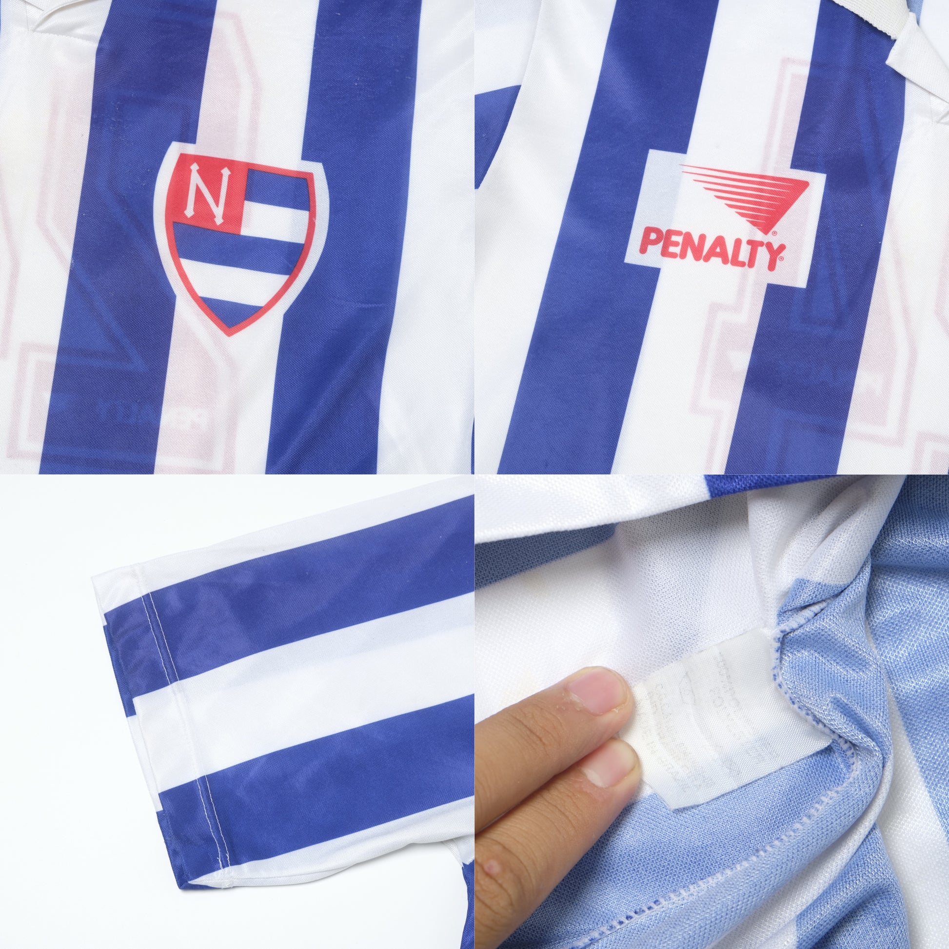 1992 Nacional AC (Brazil) Away Shirt Penalty (L) 