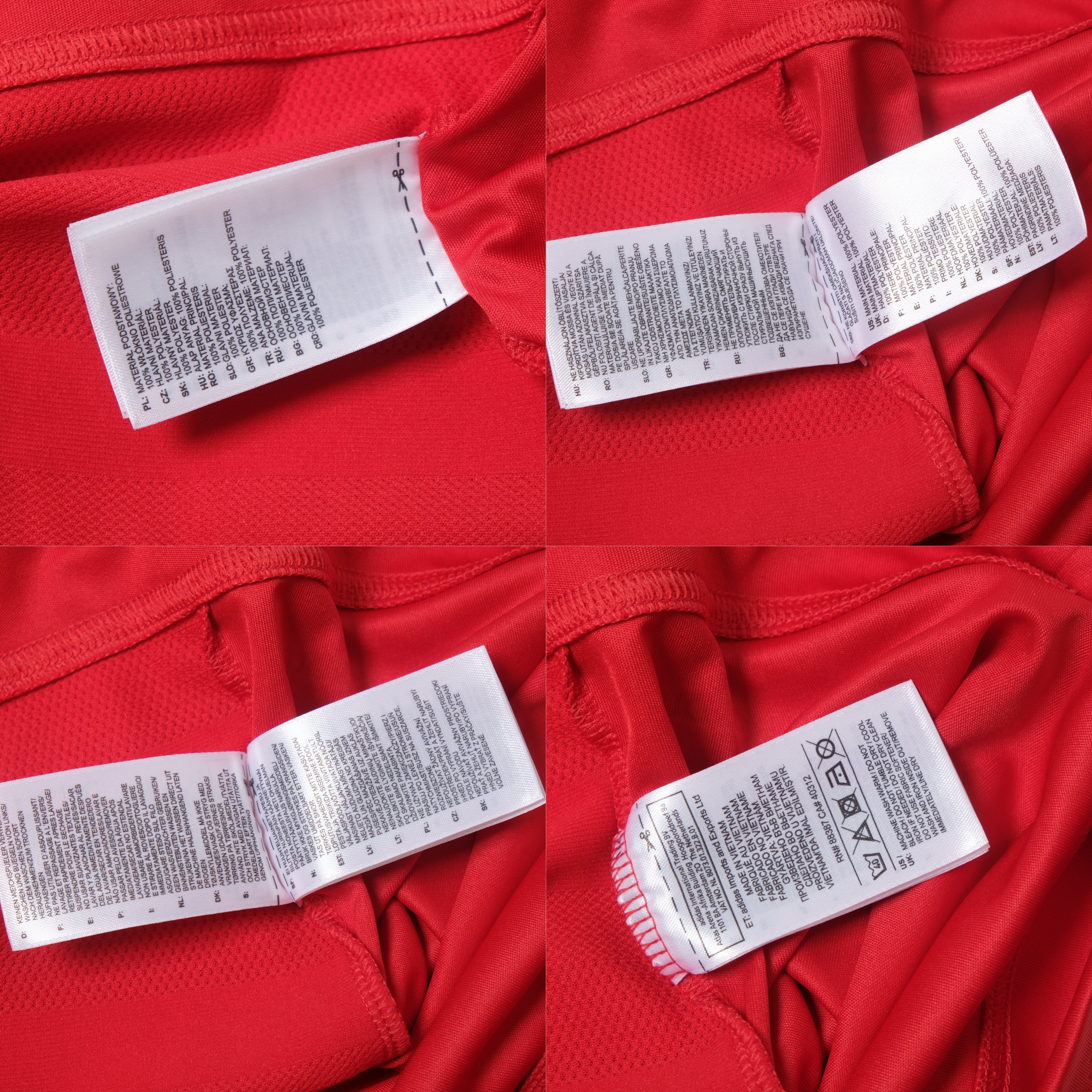 2015/16 Manchester United Home Shirt Adidas (XL)