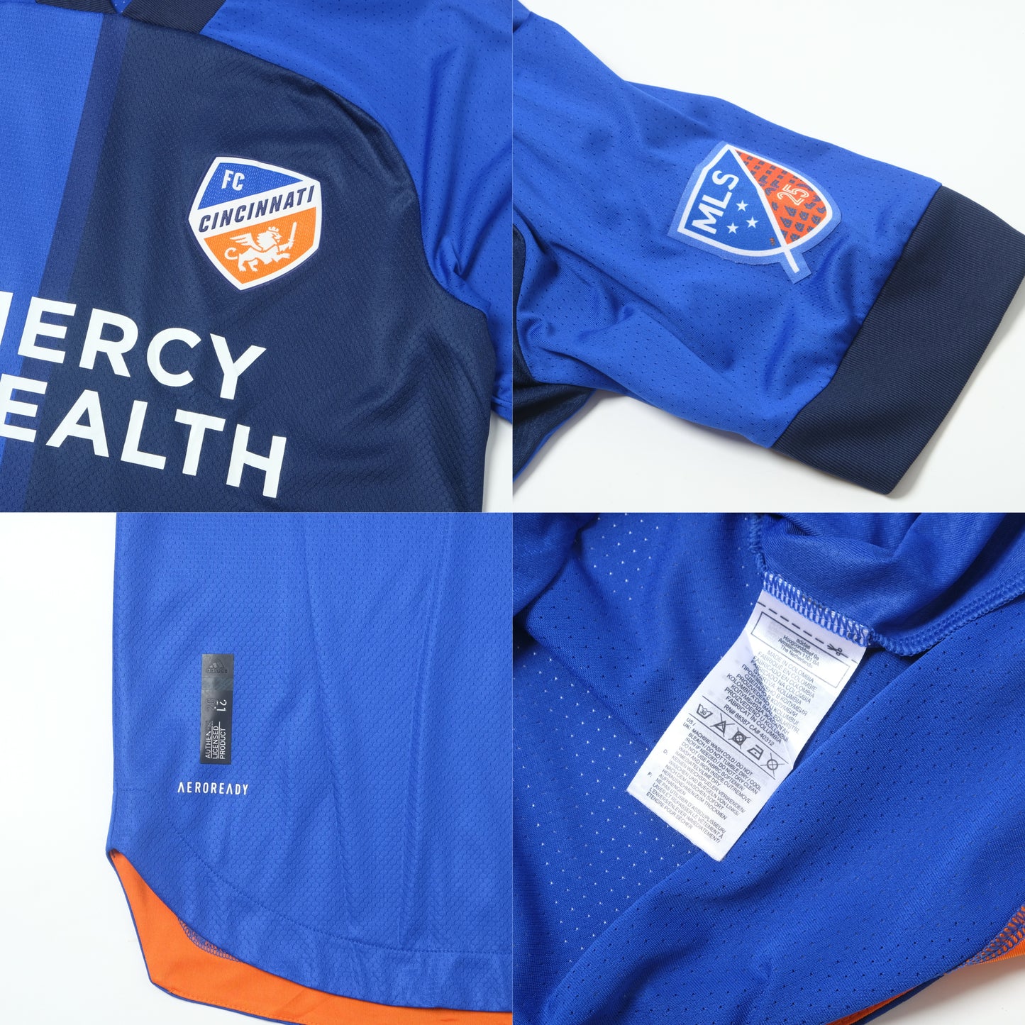 2019/20 FC Cincinnati Home Shirt Adidas MLS Kubo (L)