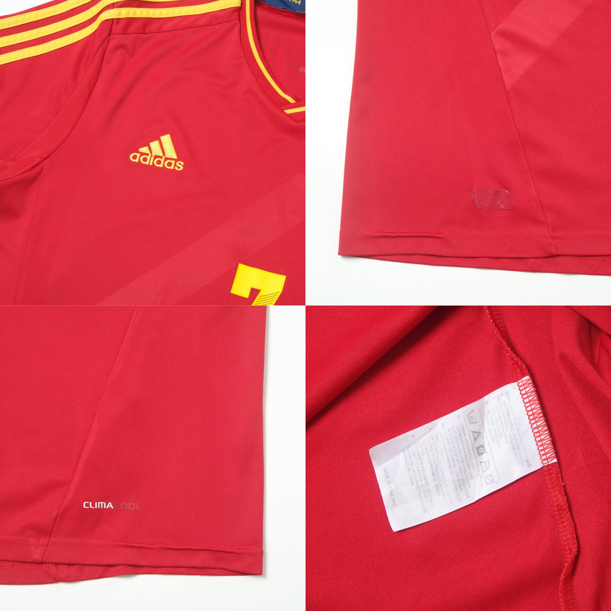 2012/13 Spain Home Shirt Adidas David Villa (XL)