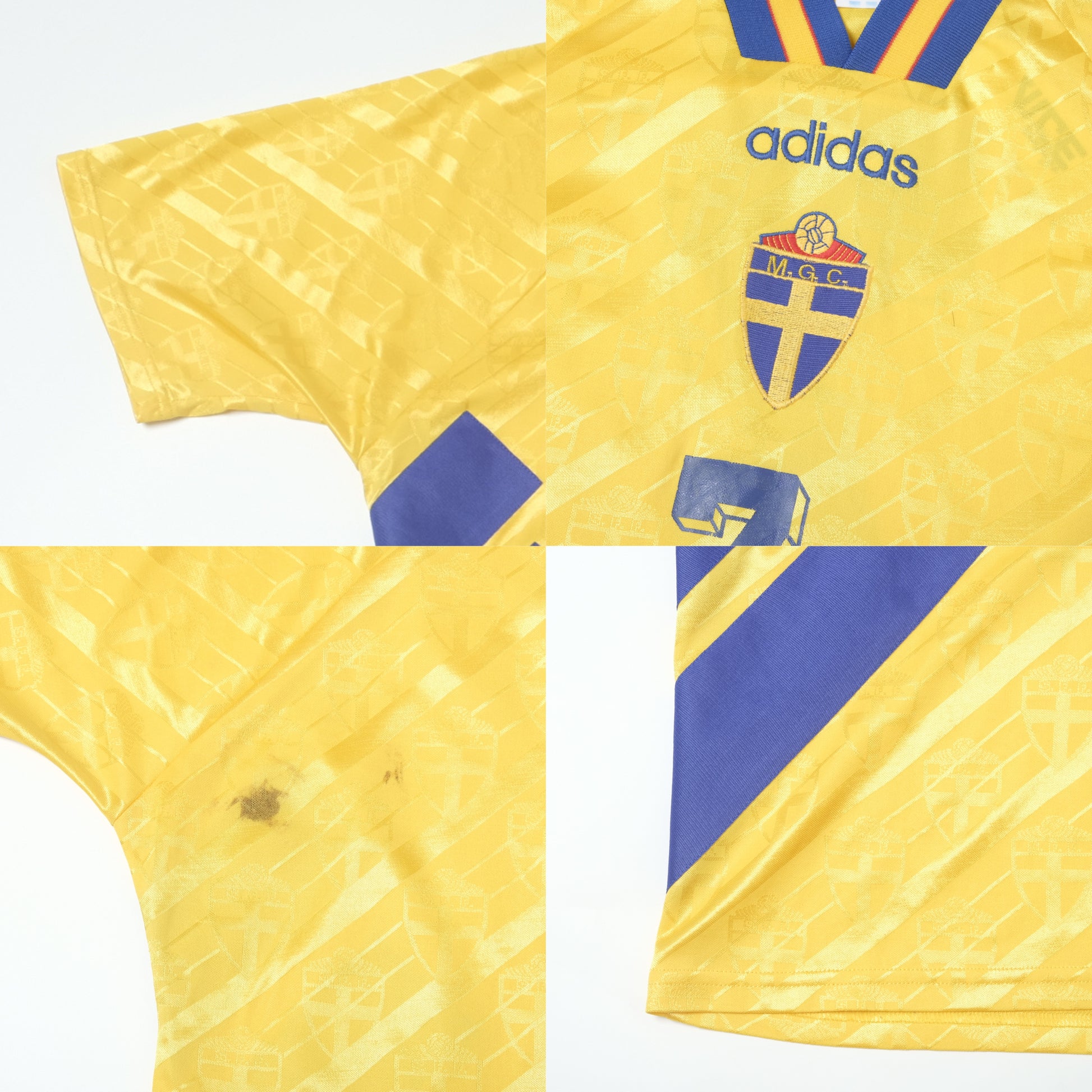 1994/96 Sweden Home Shirt Adidas (L)