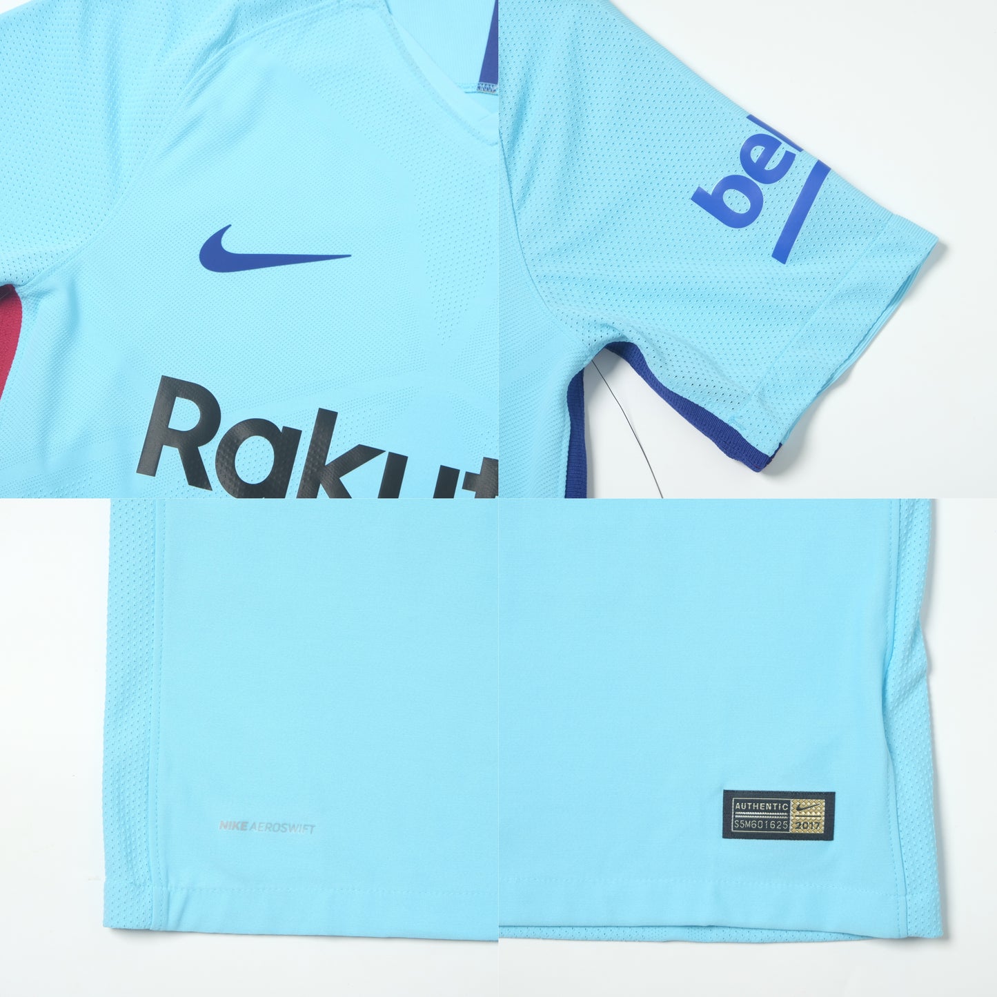 2017/18 Barcelona Away Shirt Nike Messi BNWT (S/M)