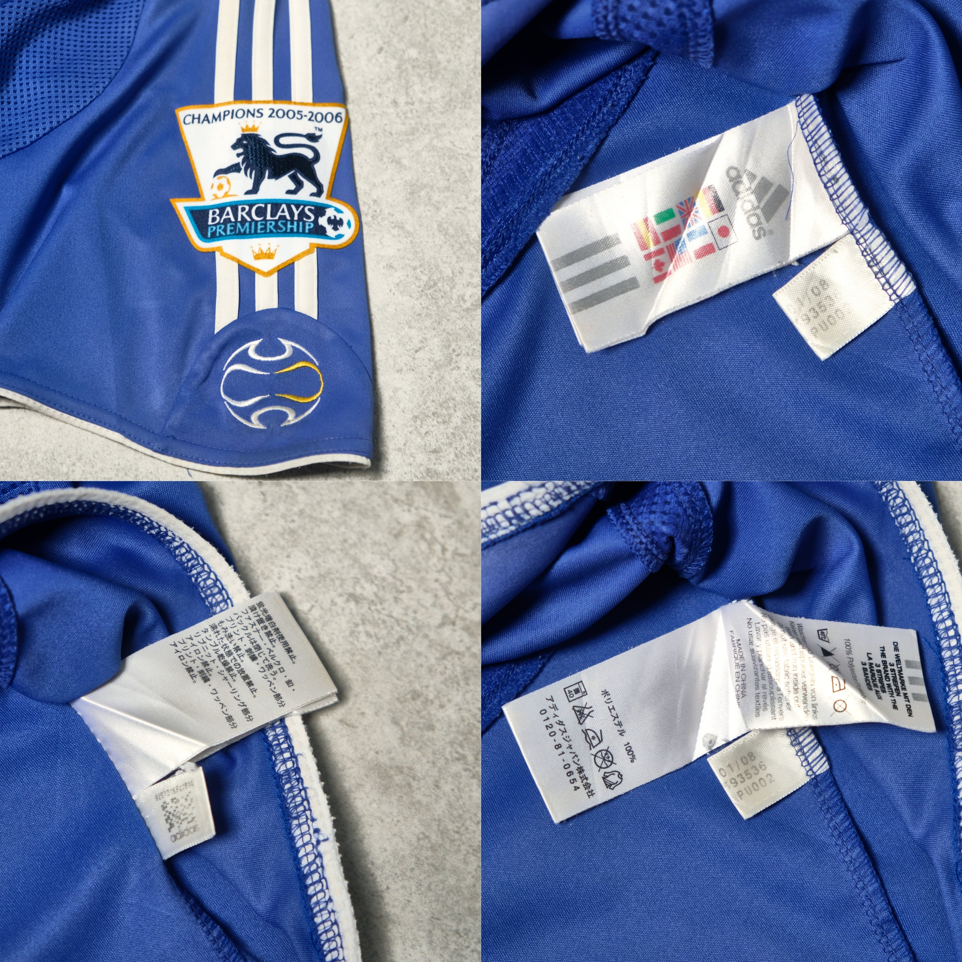2006/08 Chelsea Home Shirt Adidas Drogba (L) – VICE Football Store