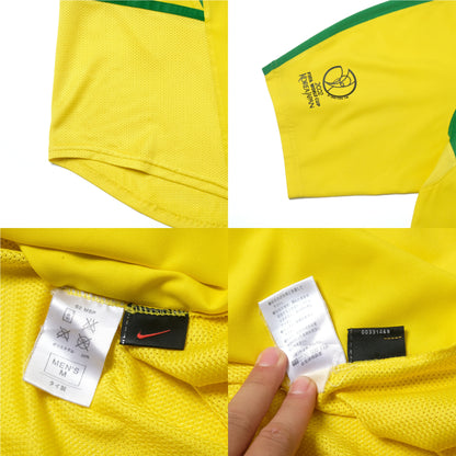 2002/04 Brazil Home Shirt Nike Ronaldo (M)