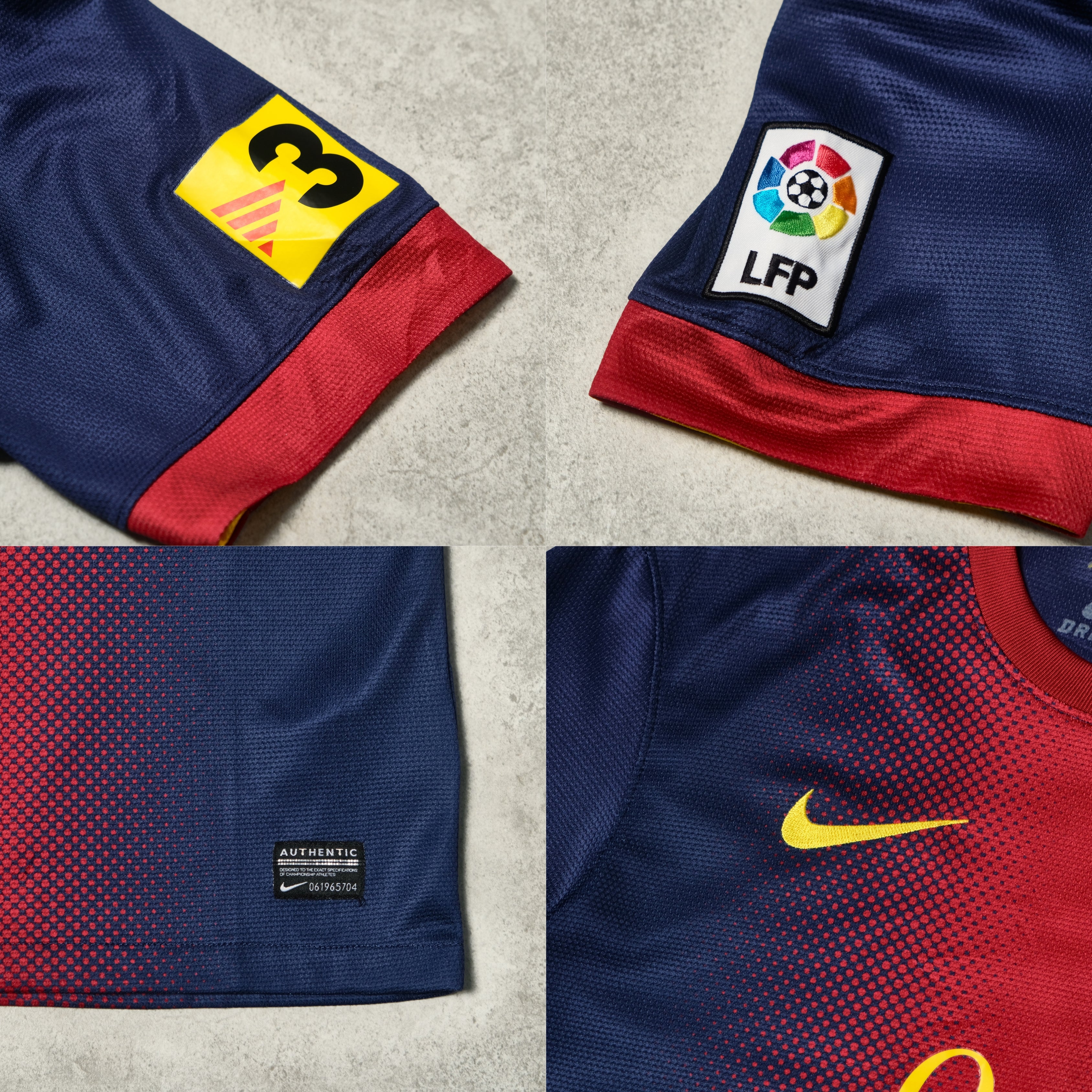 2012/13 Barcelona Home Shirt Nike Iniesta (M)