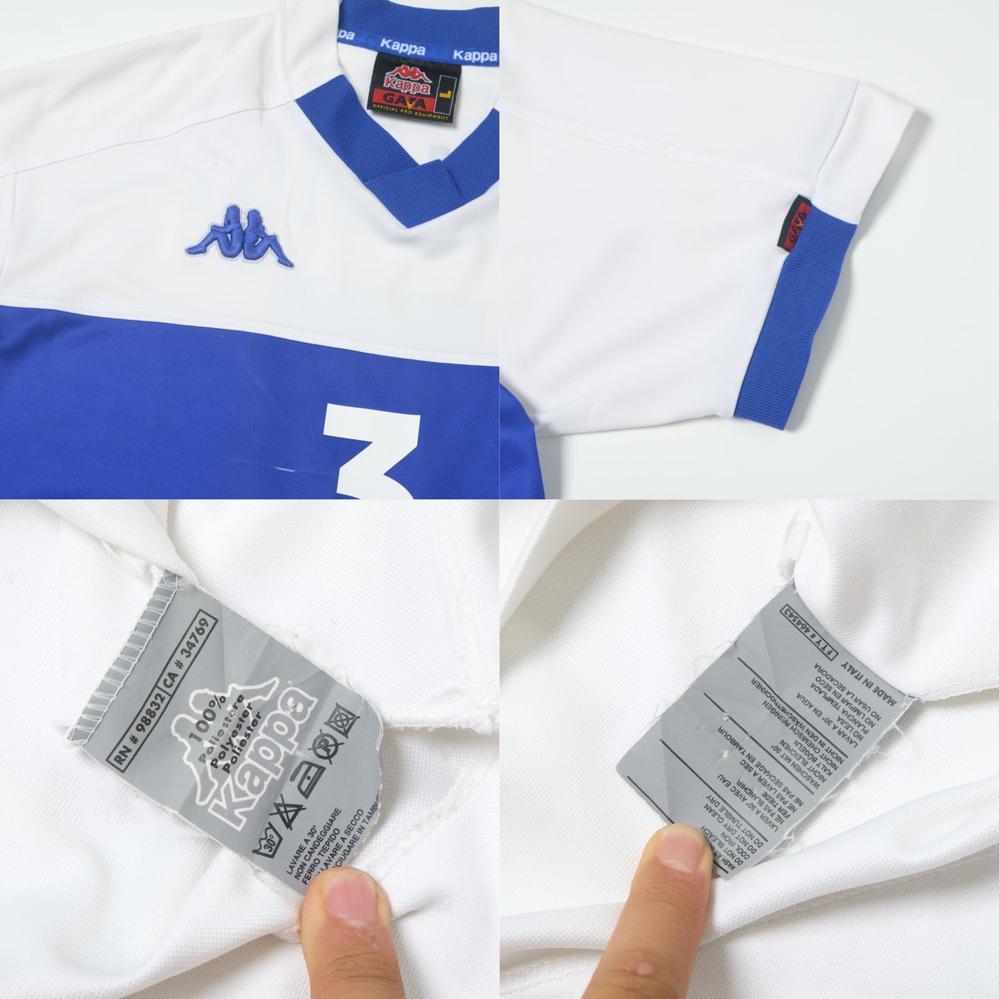 1998/99 Italy Away Shirt Kappa Maldini (L)