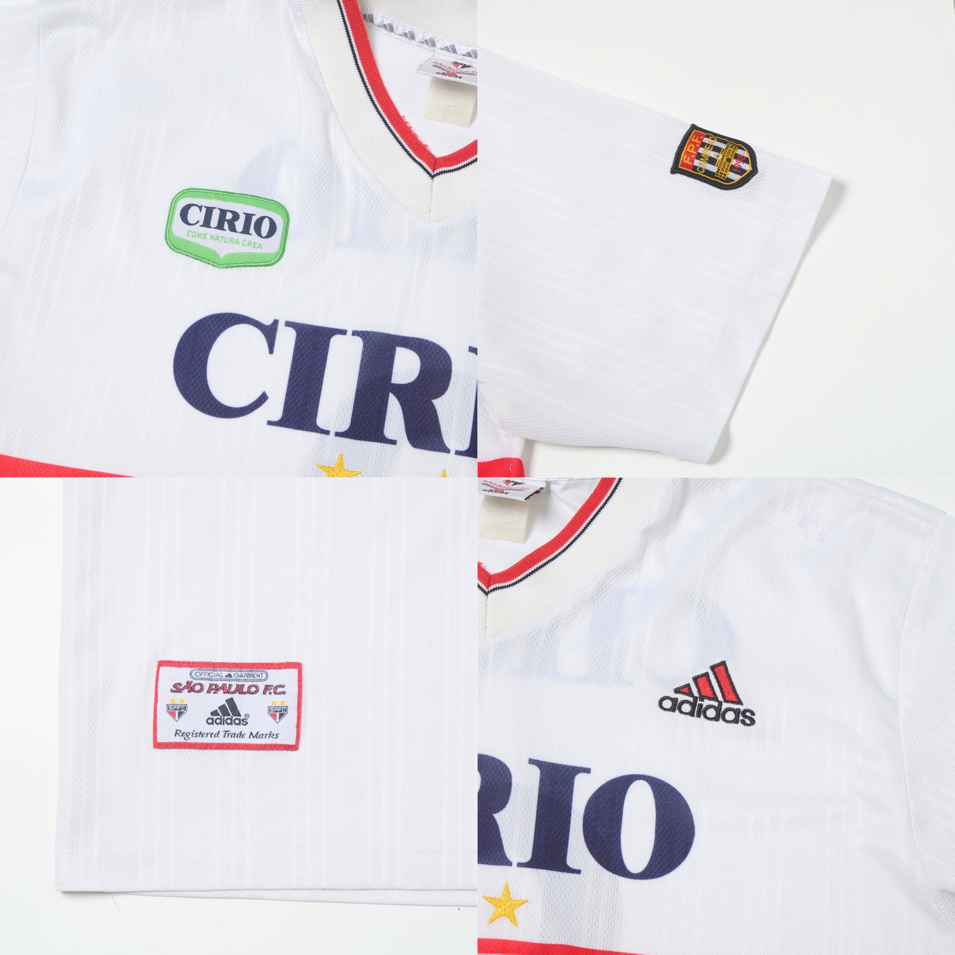 1998 Sao Paulo Brazil Home Shirt Adidas (L)