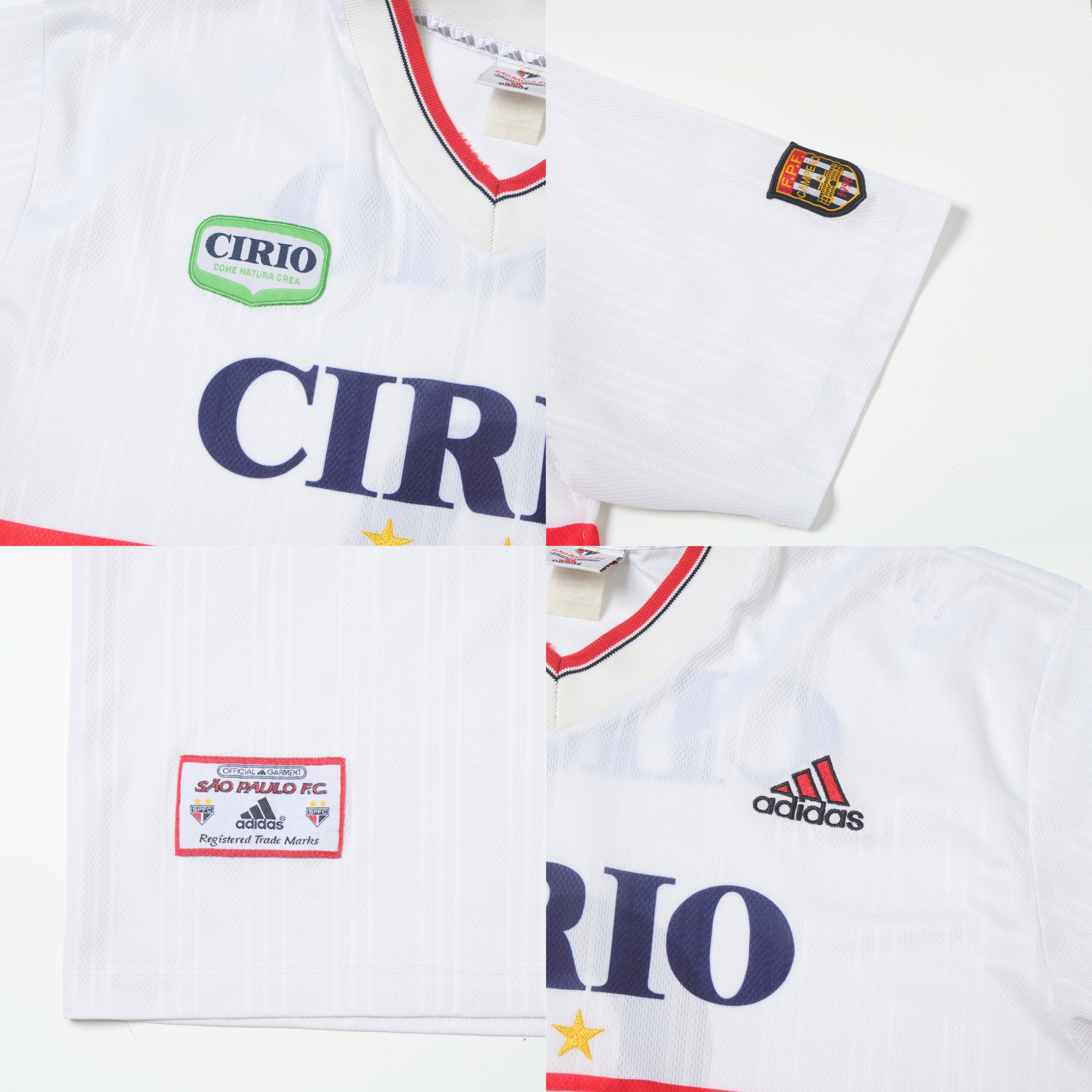1998 Sao Paulo Brazil Home Shirt Adidas (L)