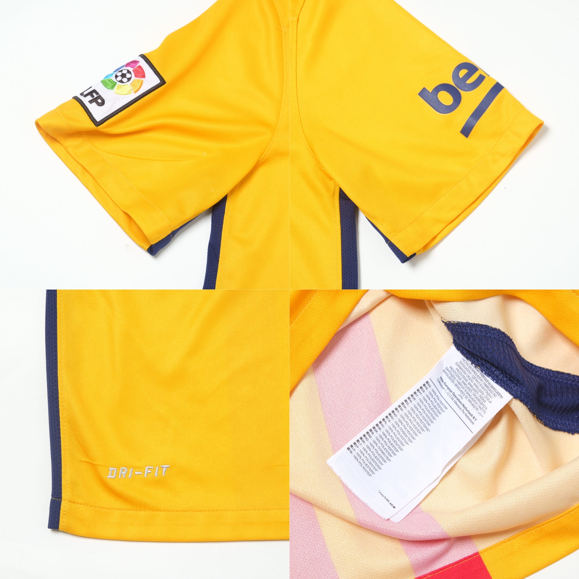 2015/16 Barcelona Away Shirt Nike Messi (M)