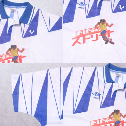 1990s VICE Footbal Store x Fifa Street Custom Football Shirt Umbro (XL)