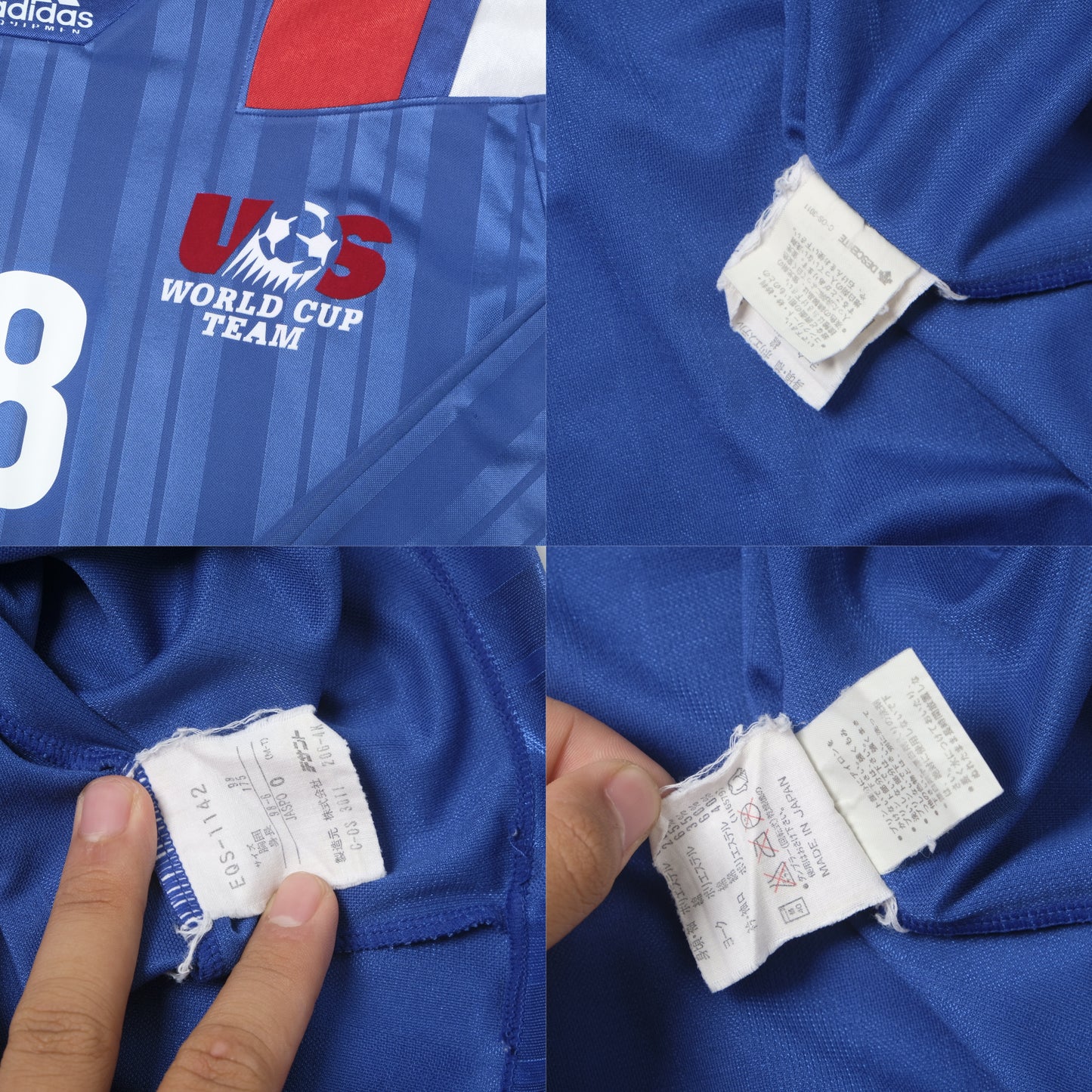 1993 USA Away Football Shirt Adidas (L)