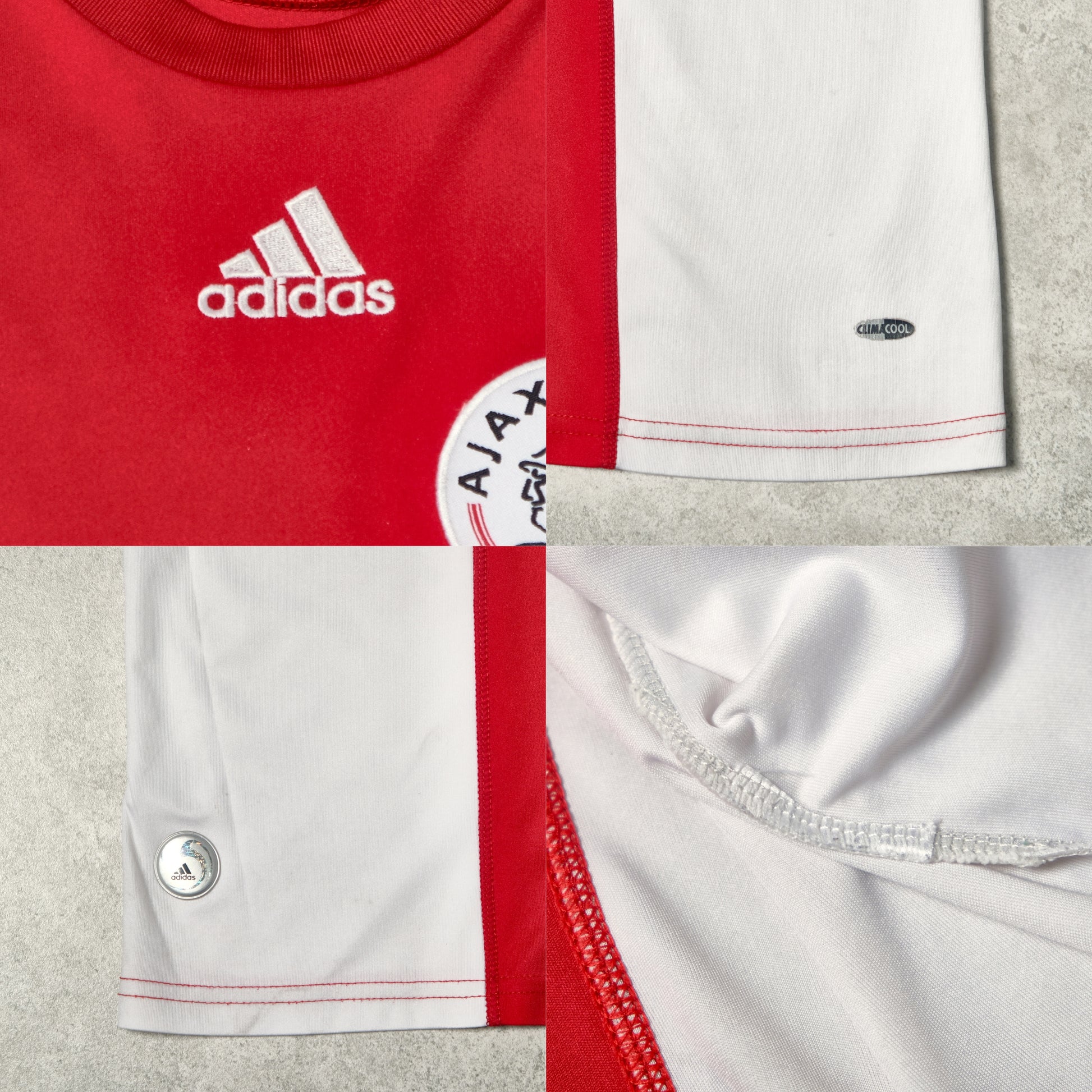 2008/09 Ajax Home Shirt Adidas Suarez (L/XL)