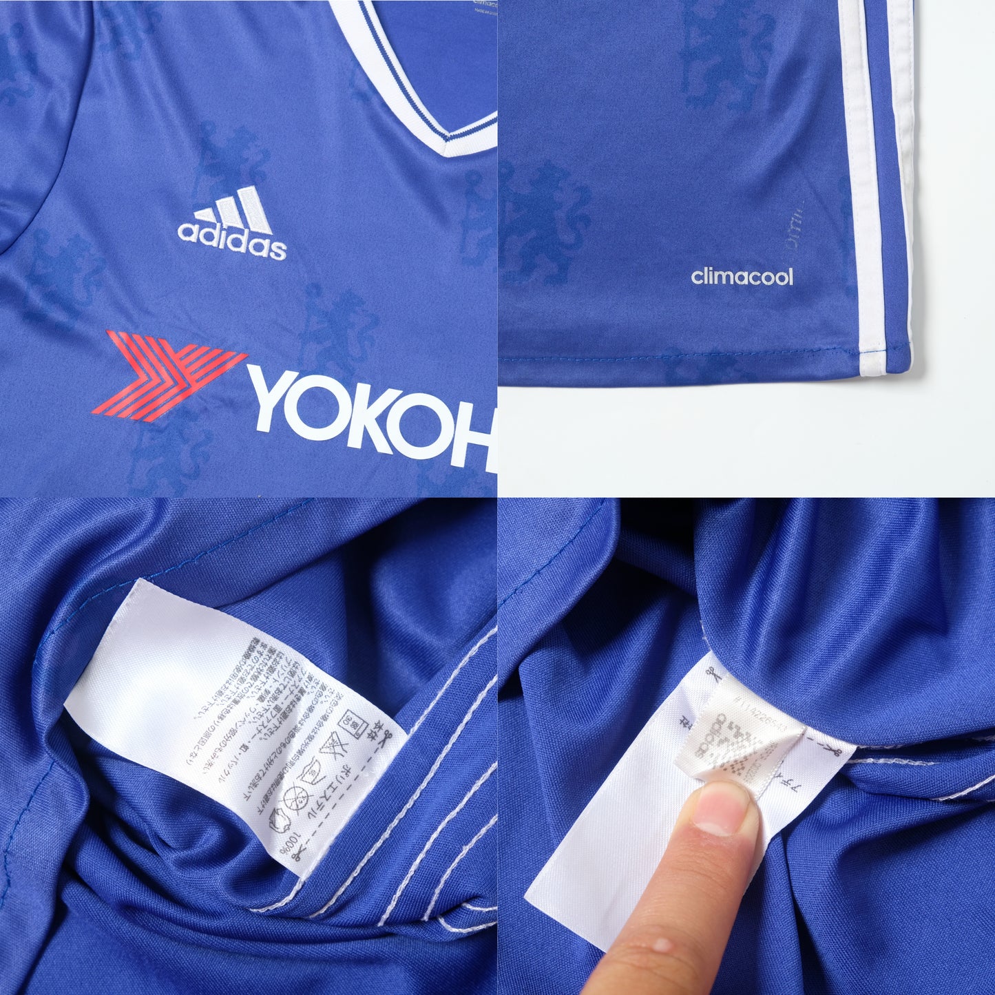 2016/17 Chelsea Home Shirt Adidas Terry (S/M)