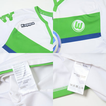 2015/16 Wolfsburg Home Shirt Kappa Bendtner (L/XL)