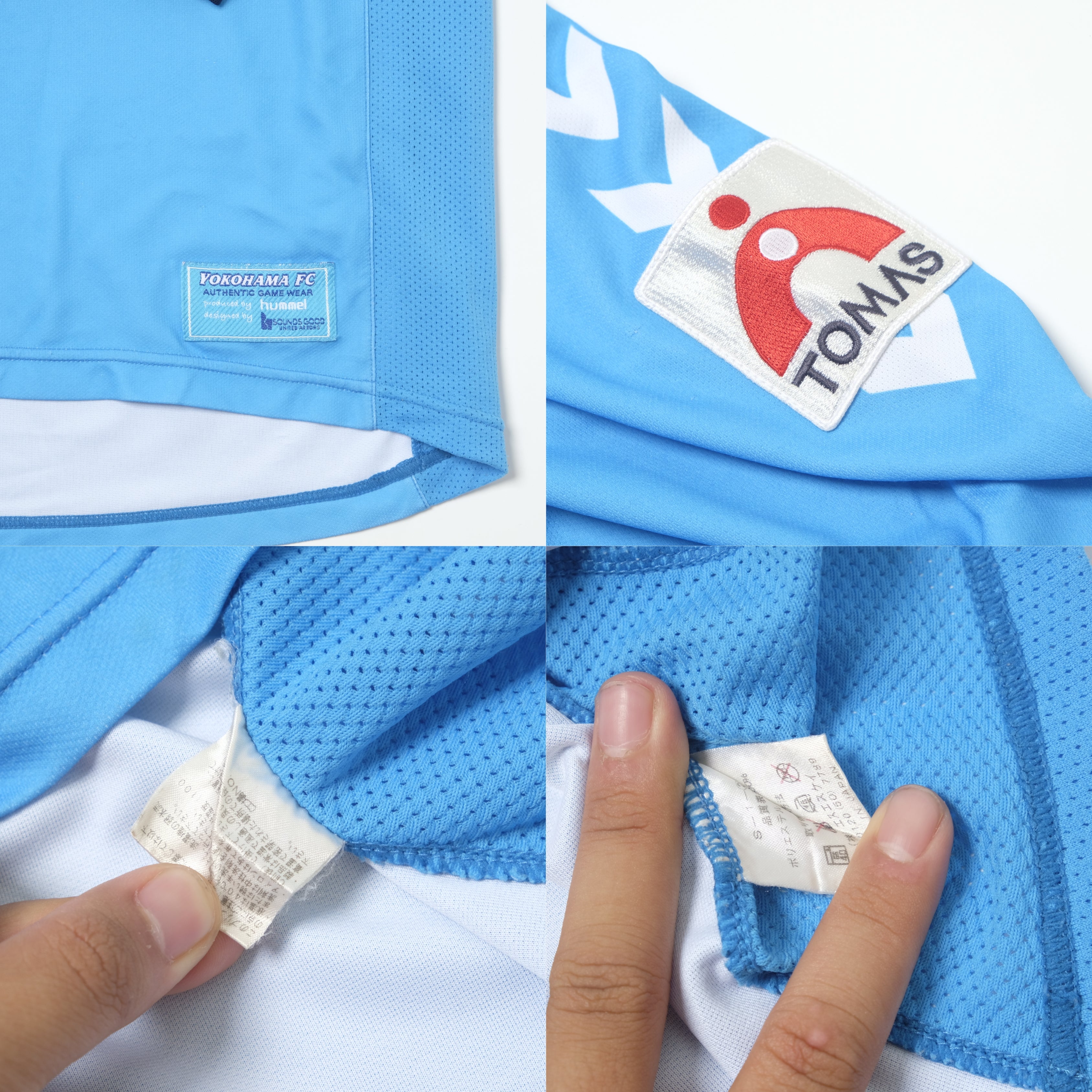 Hummel 横浜FC ユニホーム　2007 J1 2007/08 Yokohama FC Home Shirt Hummel J-League (L/XL) – VICE