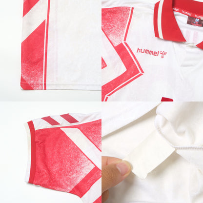 1995 Denmark Away Shirt Hummel Laudrup (M/L)