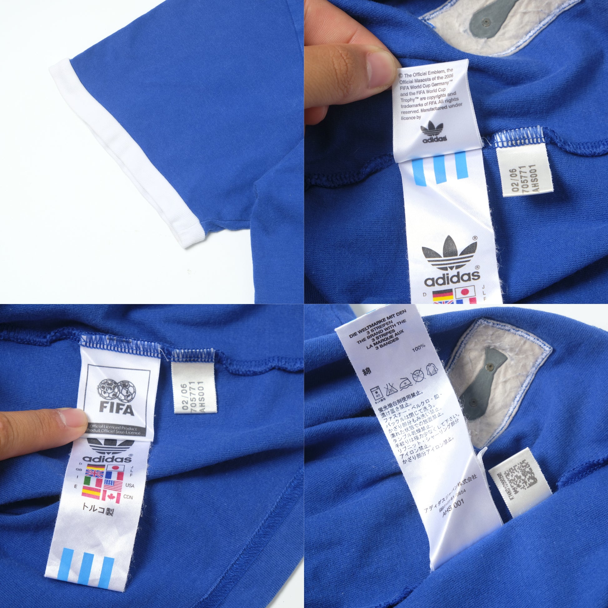 1974 Italy Home Shirt Adidas 2000s Re-Release (M/L)