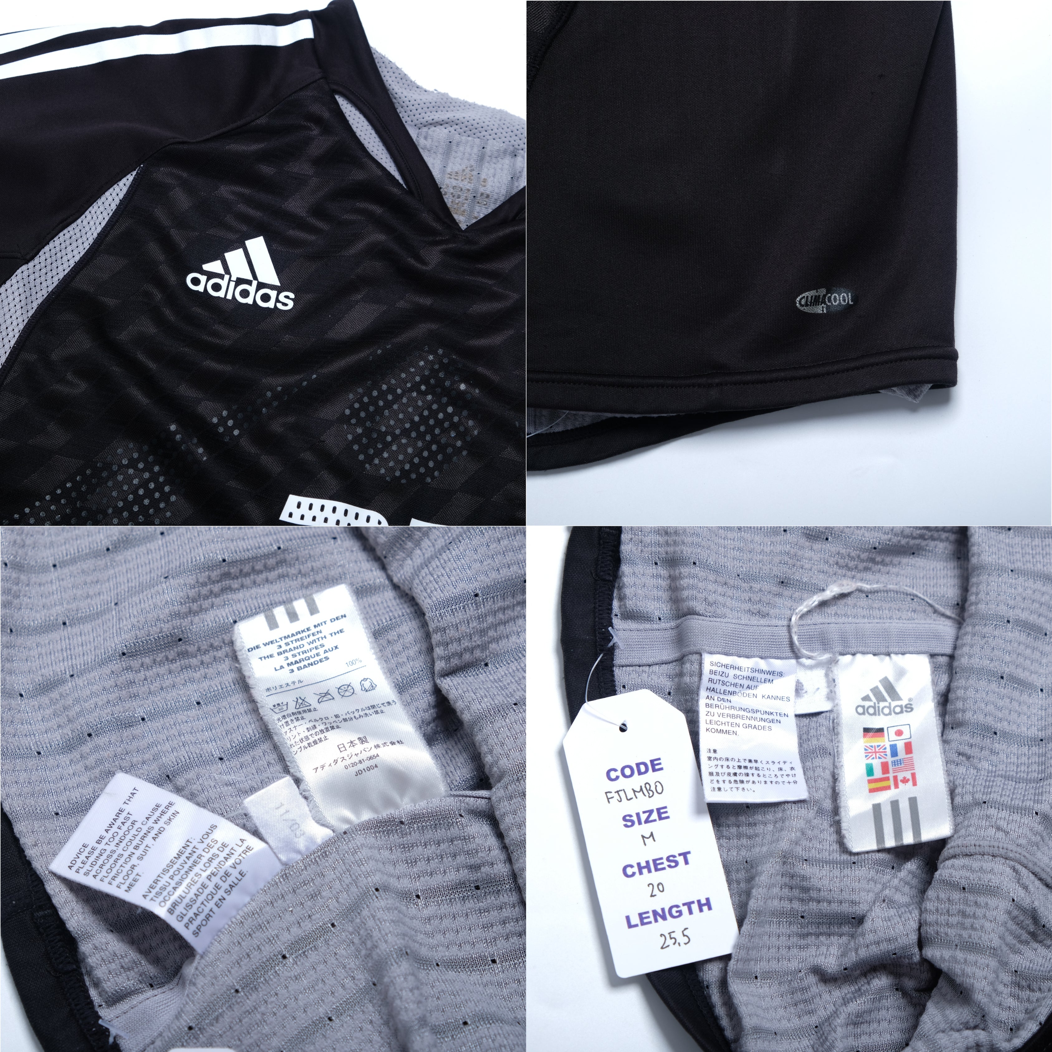 2004/06 Japan Goalkeeper Shirt Adidas Kawaguchi Player Issue (M) 