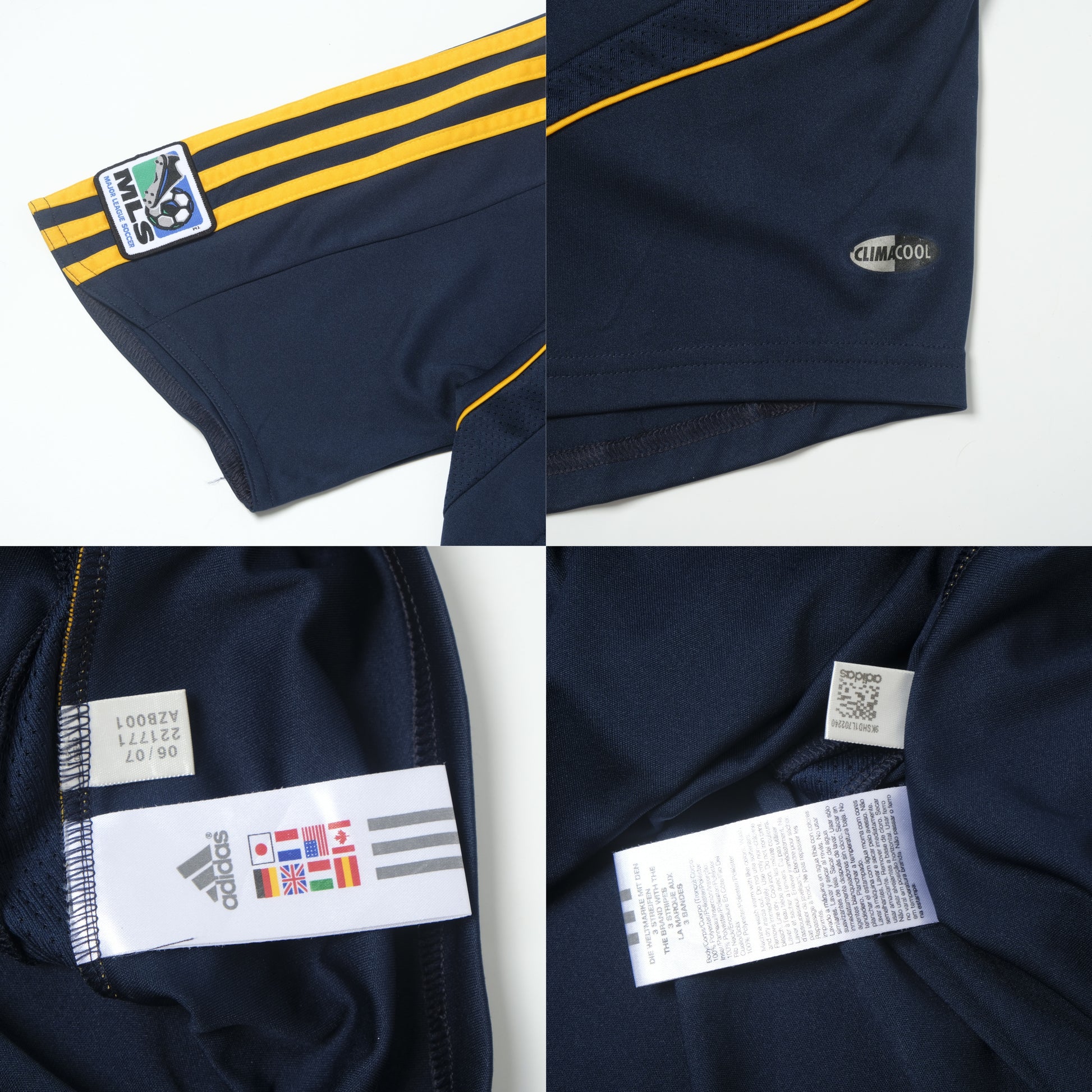 2007/08 LA Galaxy Away Shirt Adidas Beckham (L/XL)