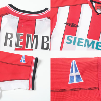 2002/03 Olympiakos Home Shirt Umbro Karembeu (M)
