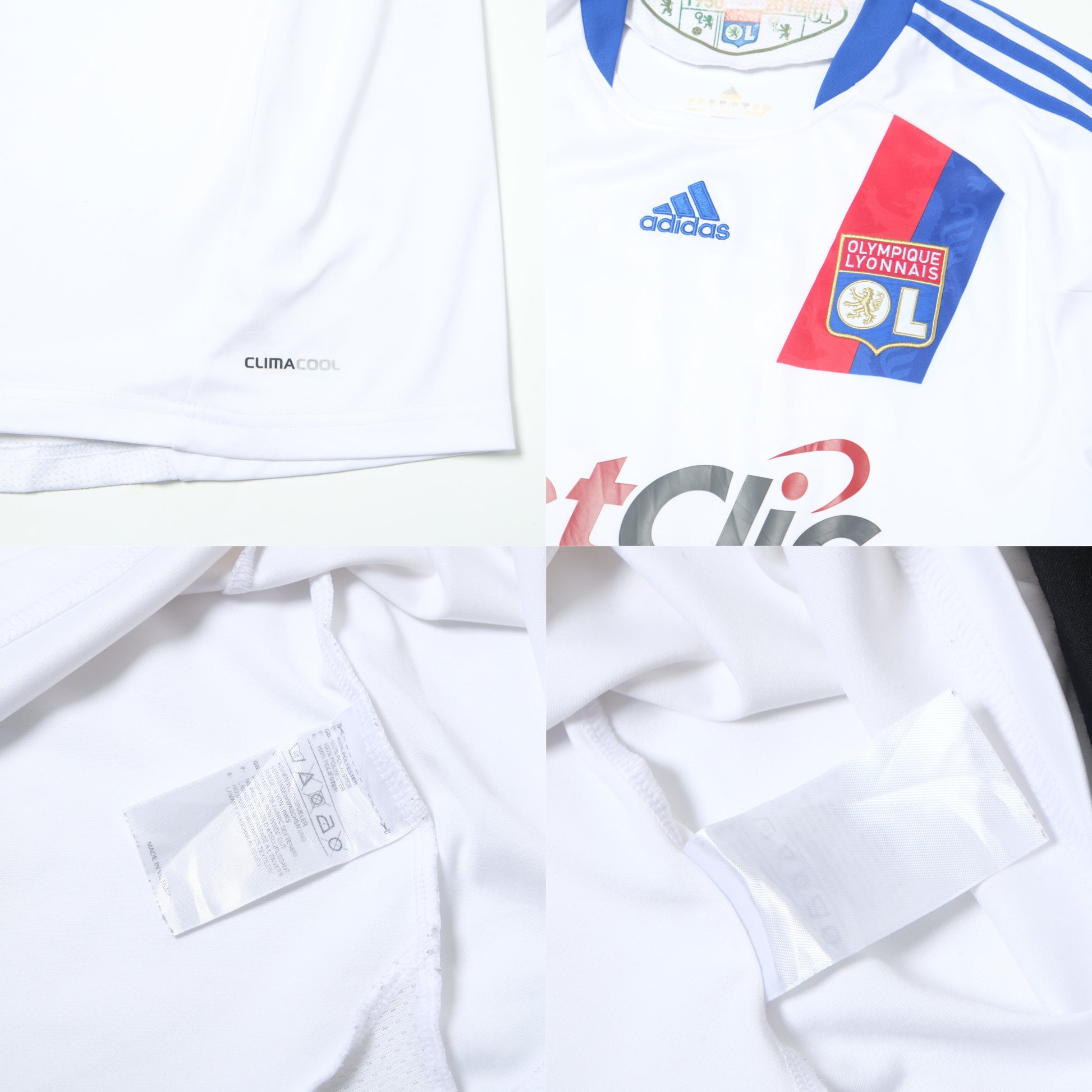 2010/11 Lyon Home Shirt Adidas Gourcuff (XL)