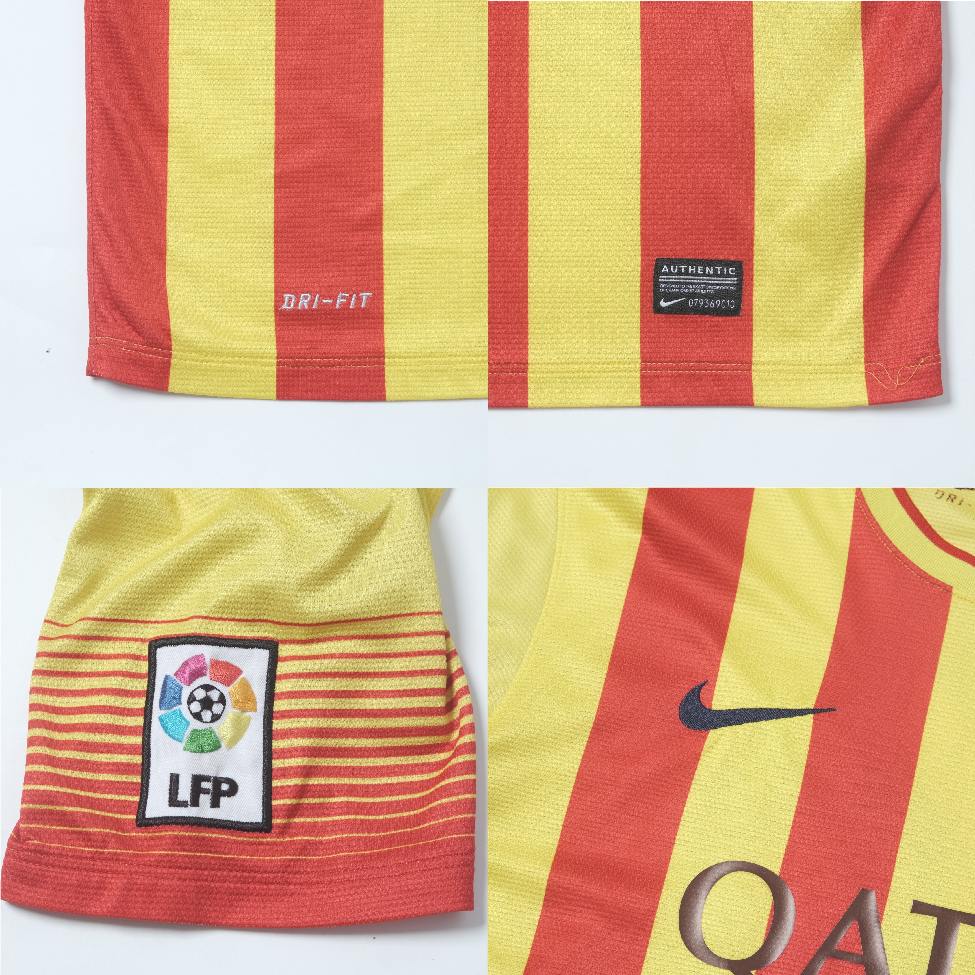 2013/14 Barcelona Away Shirt Nike Messi (M)