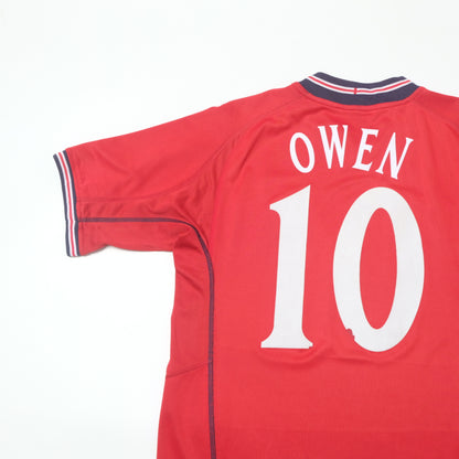 2002/04 England Home Shirt Umbro Owen (M/L)
