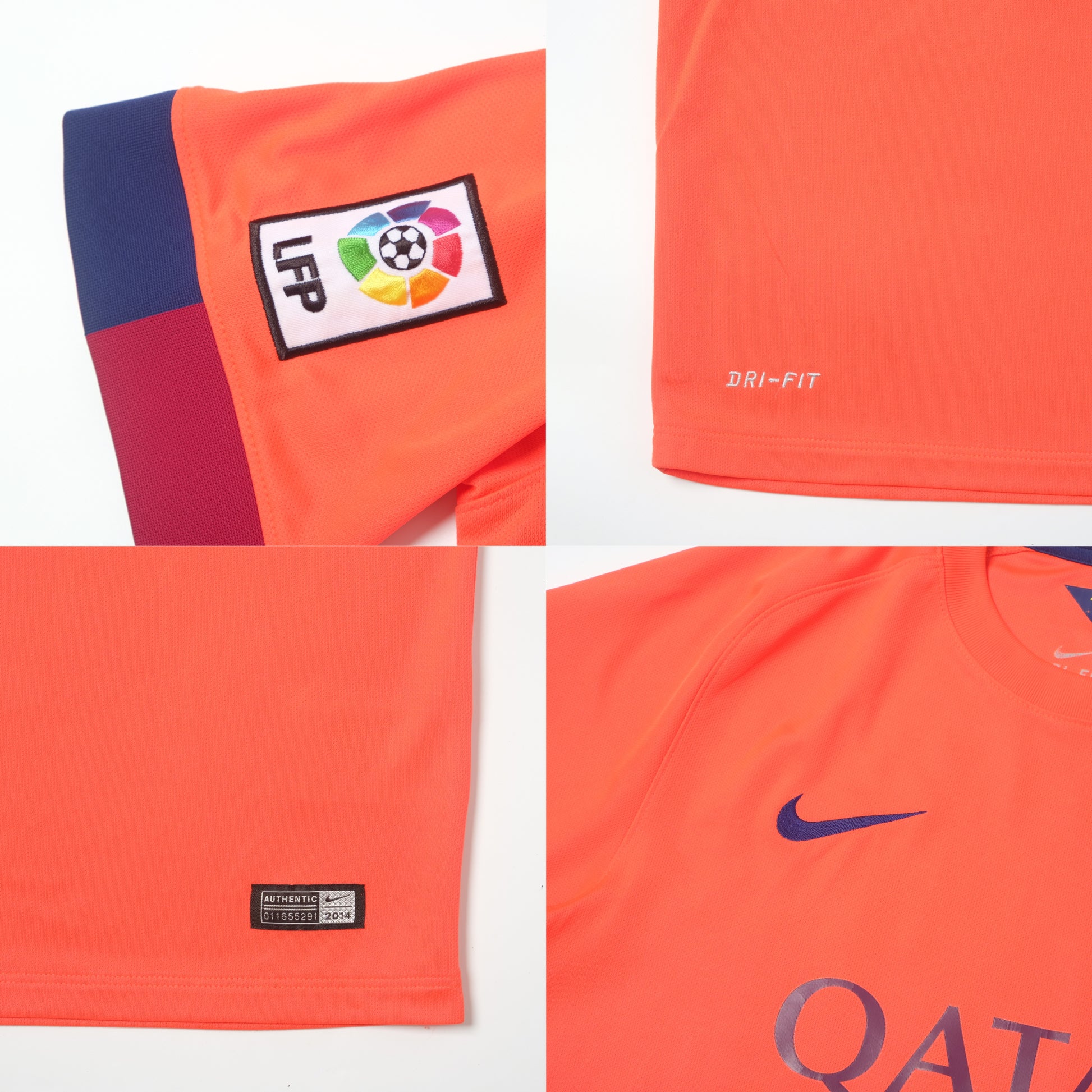 2014/15 Barcelona Away Shirt Nike Messi (M/L)