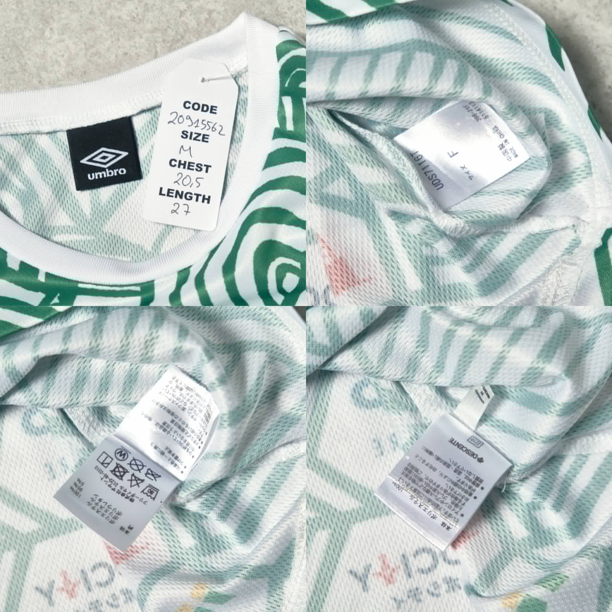2021 Gamba Osaka Expo Match Shirt J-League Umbro (M)