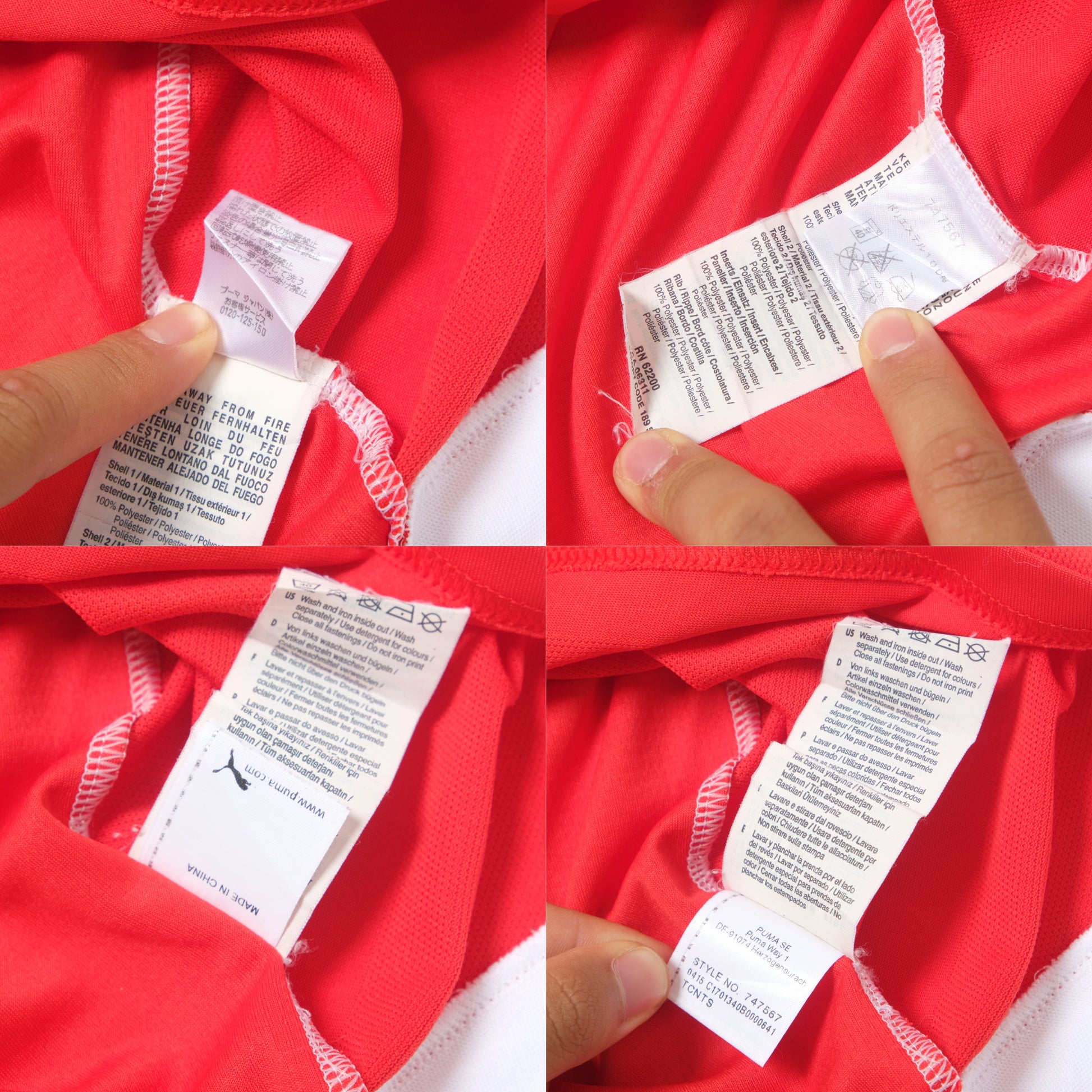 2014/15 Arsenal Training Shirt Puma Ozil (S/M)