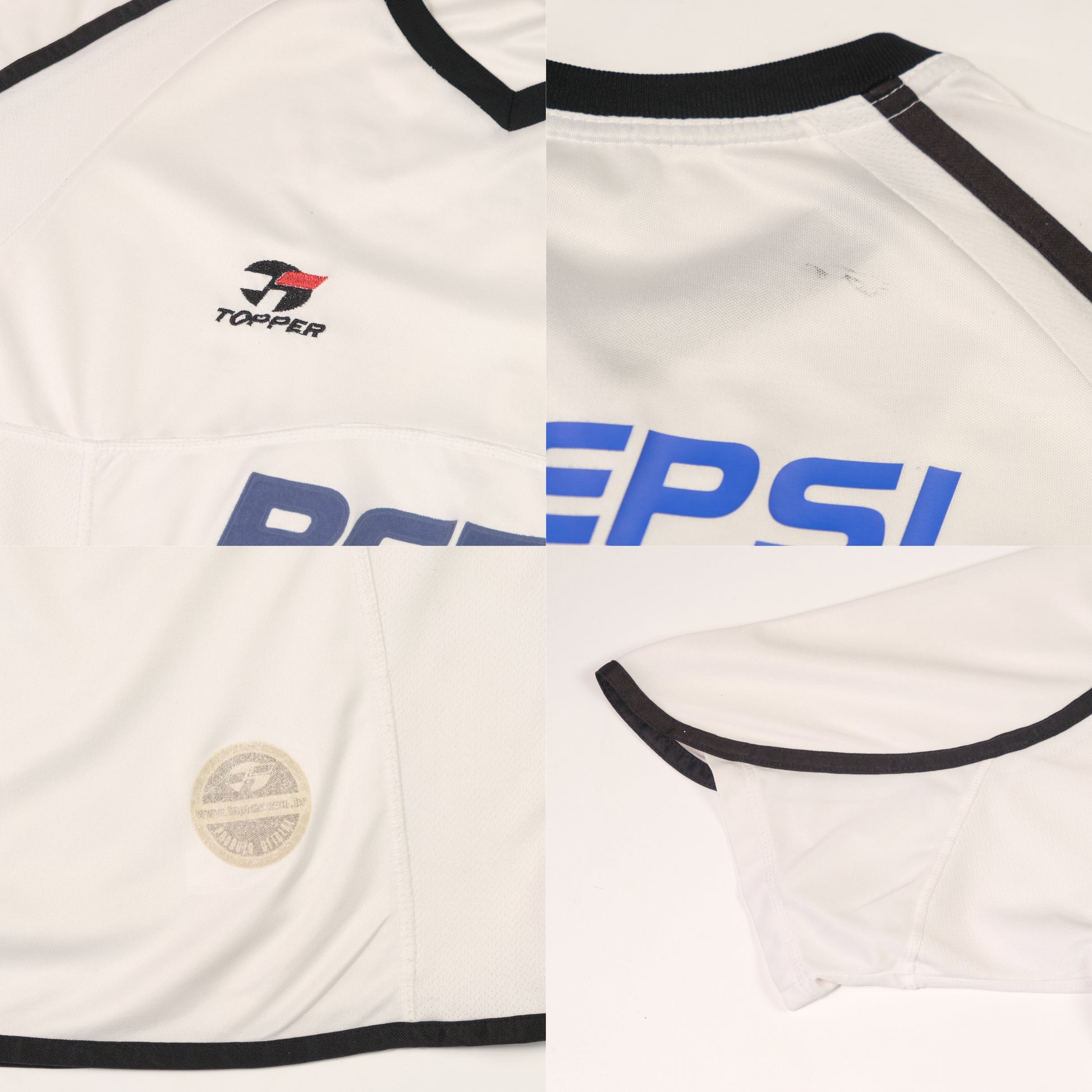 2001/02 Corinthians Home Shirt Topper (L)