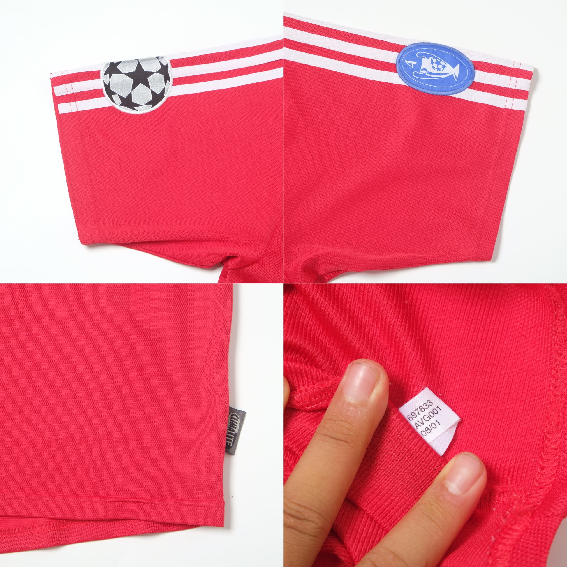2002/03 Bayern Munich Home Shirt Adidas Effenberg (M/L)