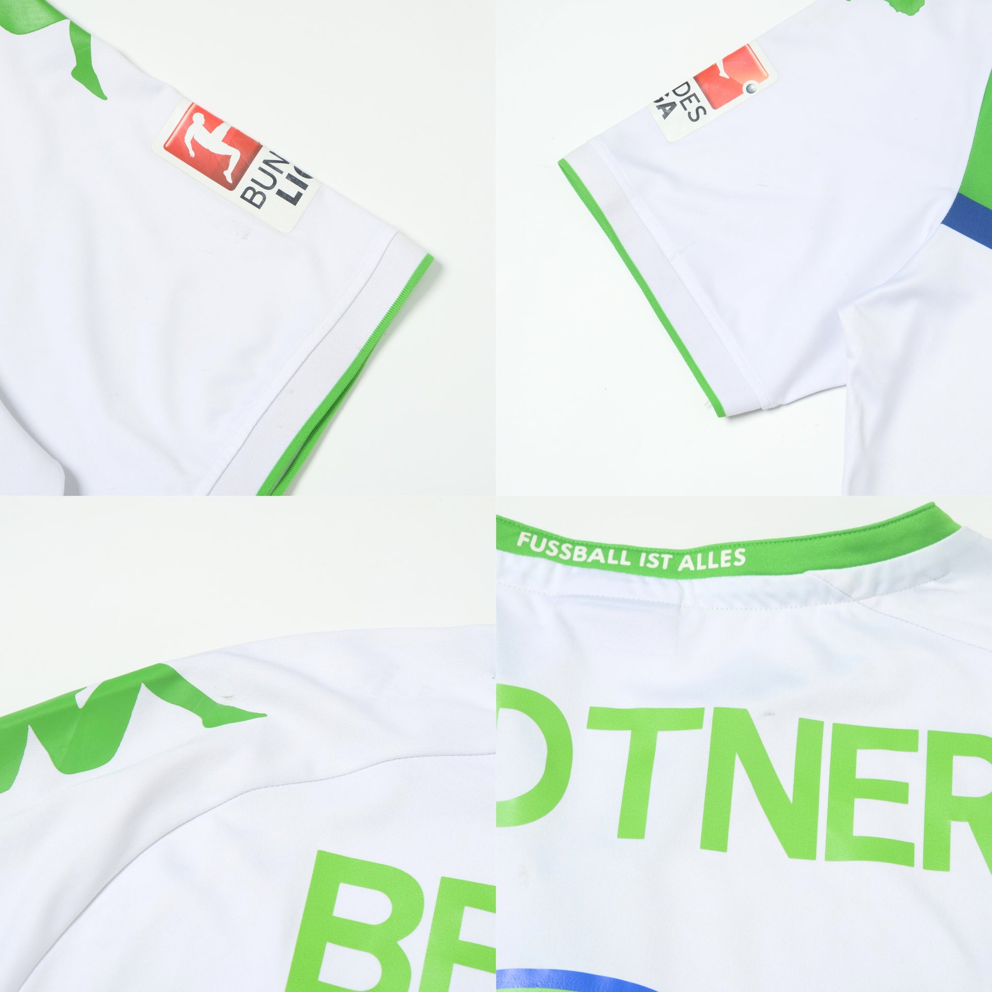 2015/16 Wolfsburg Home Shirt Kappa Bendtner (L/XL)