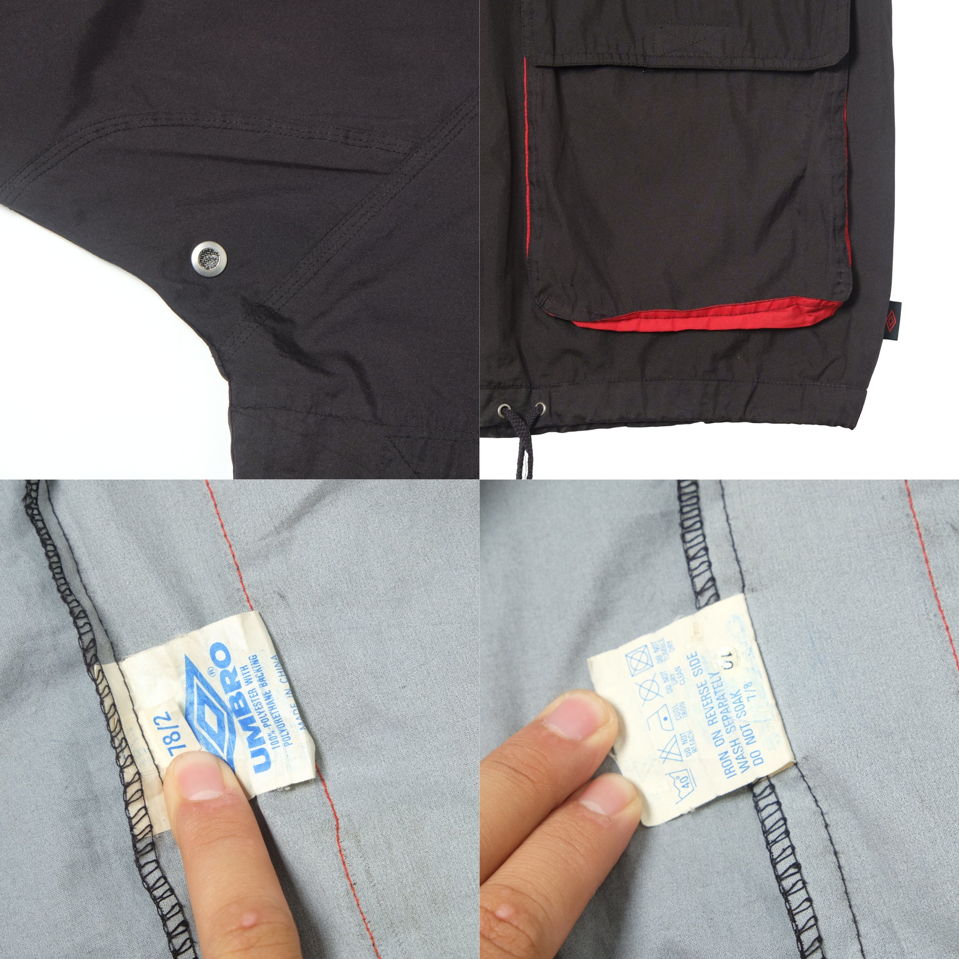 1998/99 Manchester United Track Training Jacket Umbro (XL)