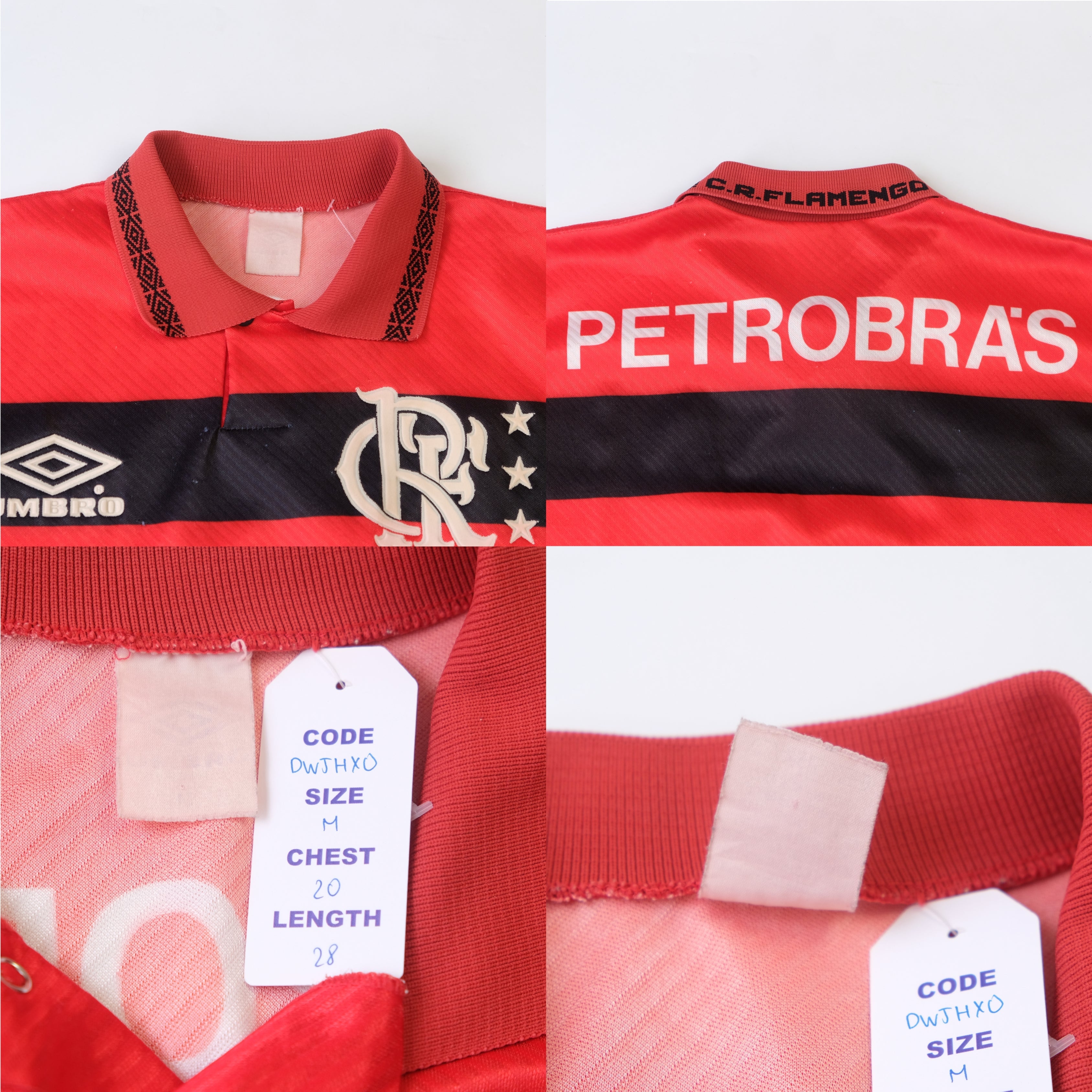 Camiseta local del Flamengo Umbro 1994/95 (M)