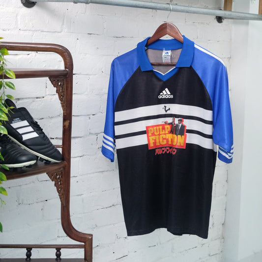 1990s VICE Footbal Store x Pulp Fiction Custom Football Shirt Adidas (L)