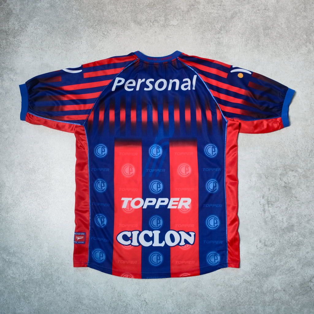 2001/02 Cerro Porteño (Paraguay) Home Shirt Topper (L/XL) 