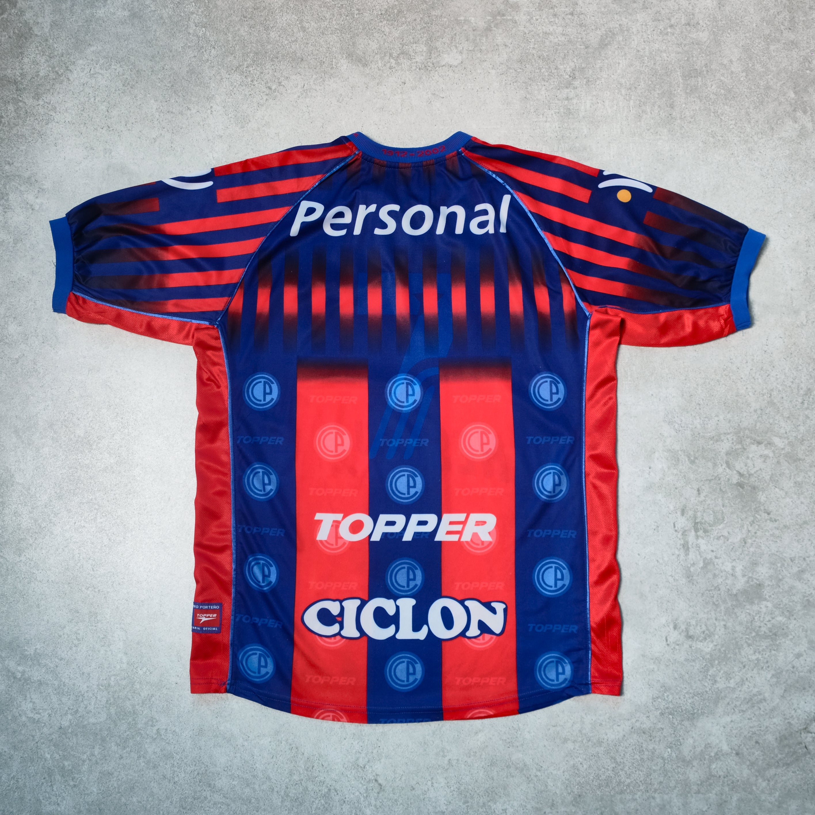 2001/02 Cerro Porteño (Paraguay) Home Shirt Topper (L/XL) 