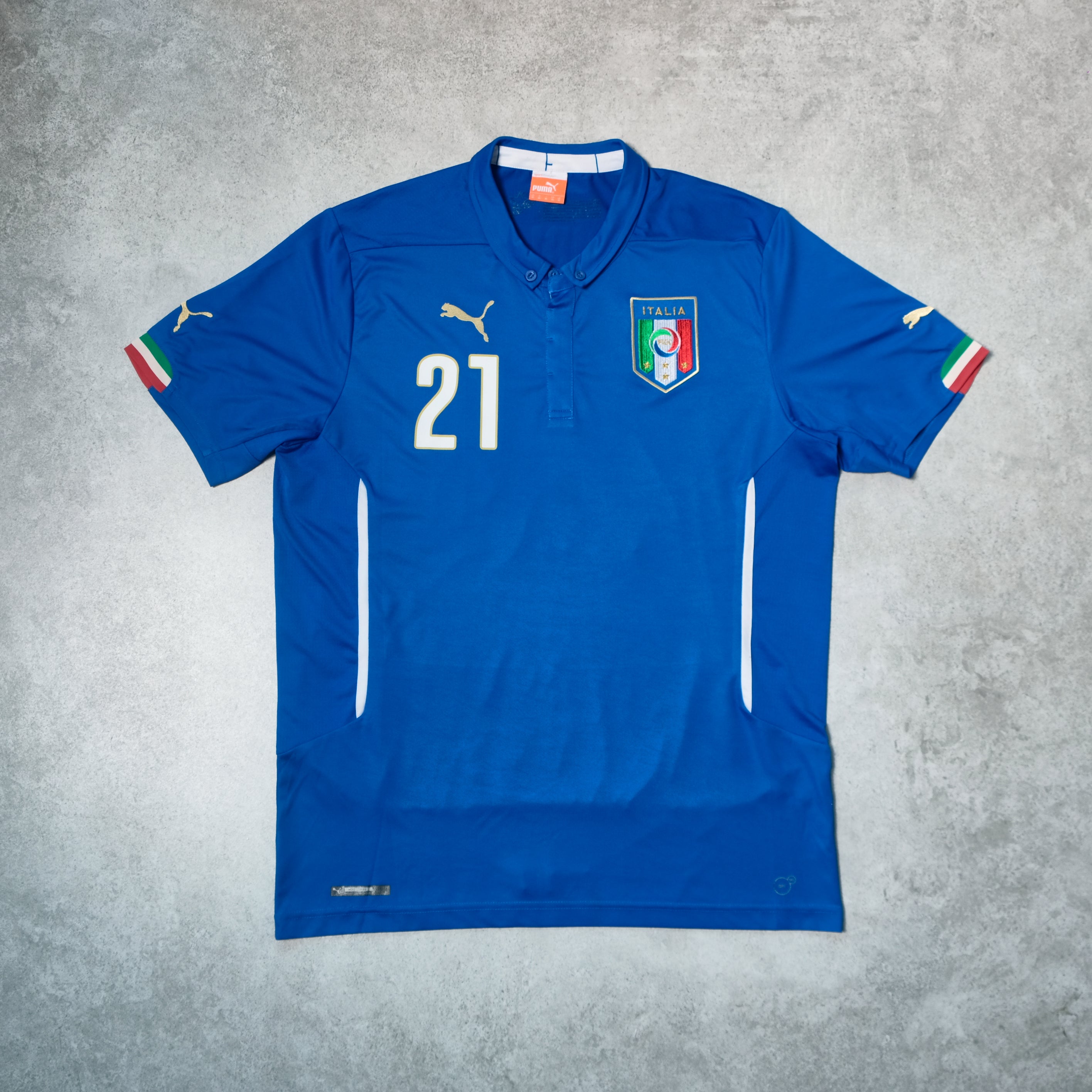 2014/15 Italy Home Shirt Puma Pirlo (L/XL)