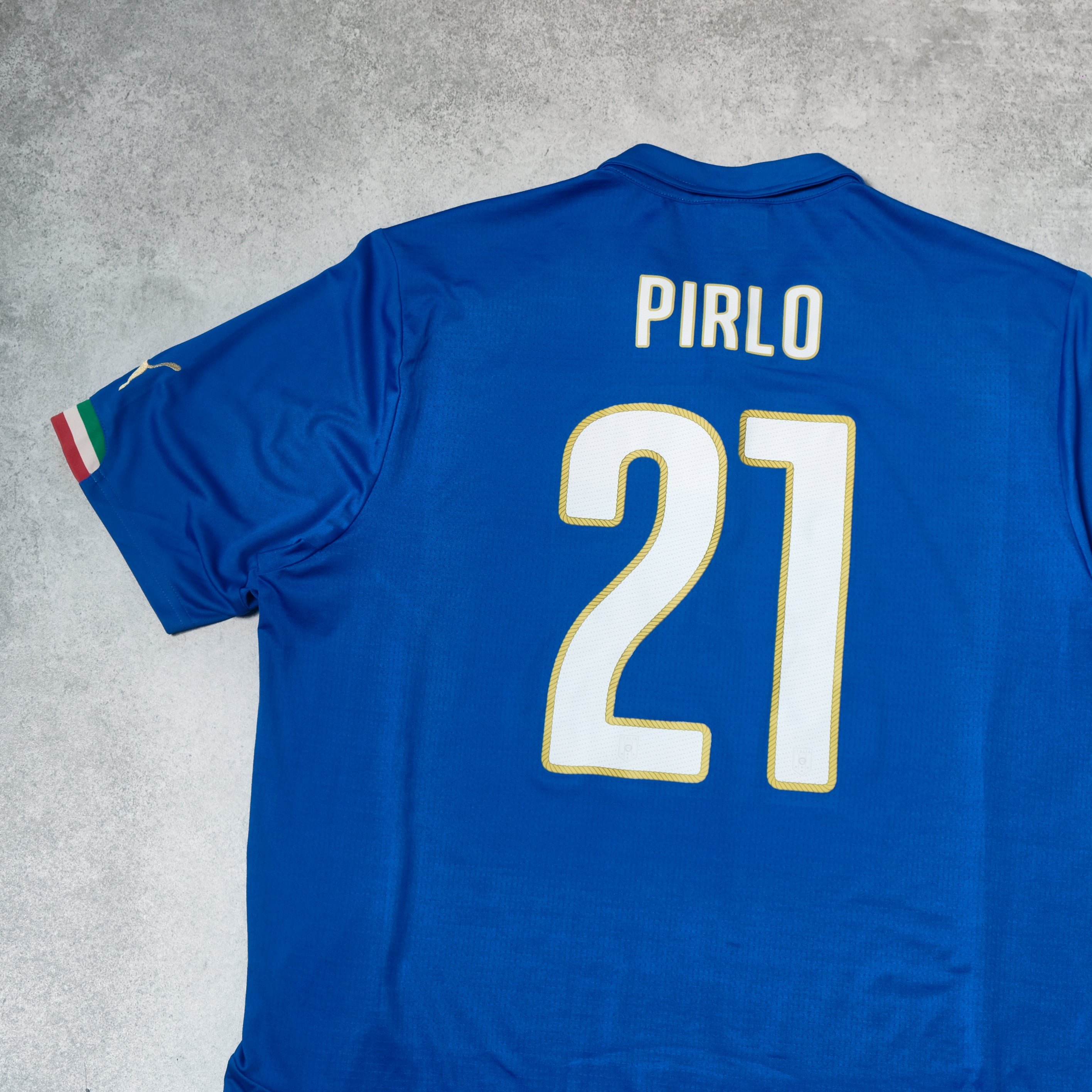 2014/15 Italy Home Shirt Puma Pirlo (L/XL)