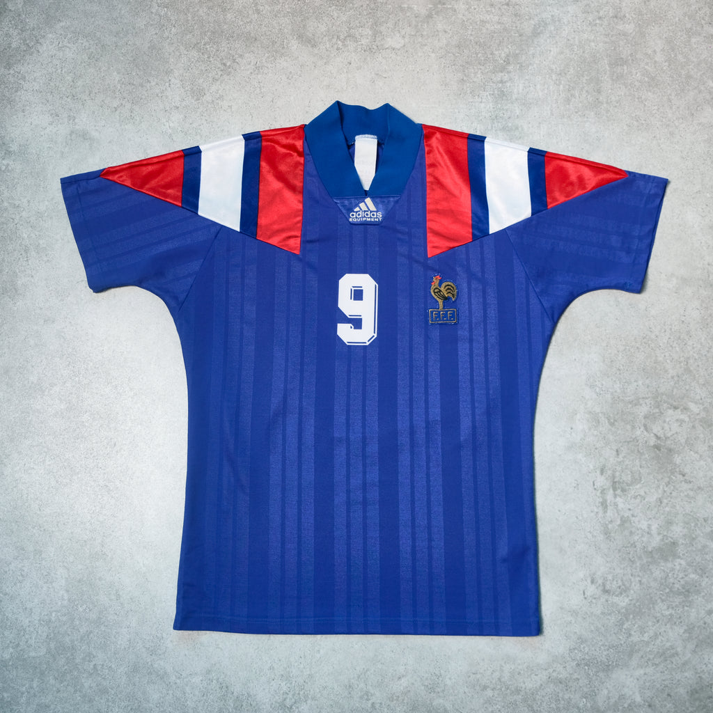 1992/94 France Home Shirt Adidas Papin (M/L)