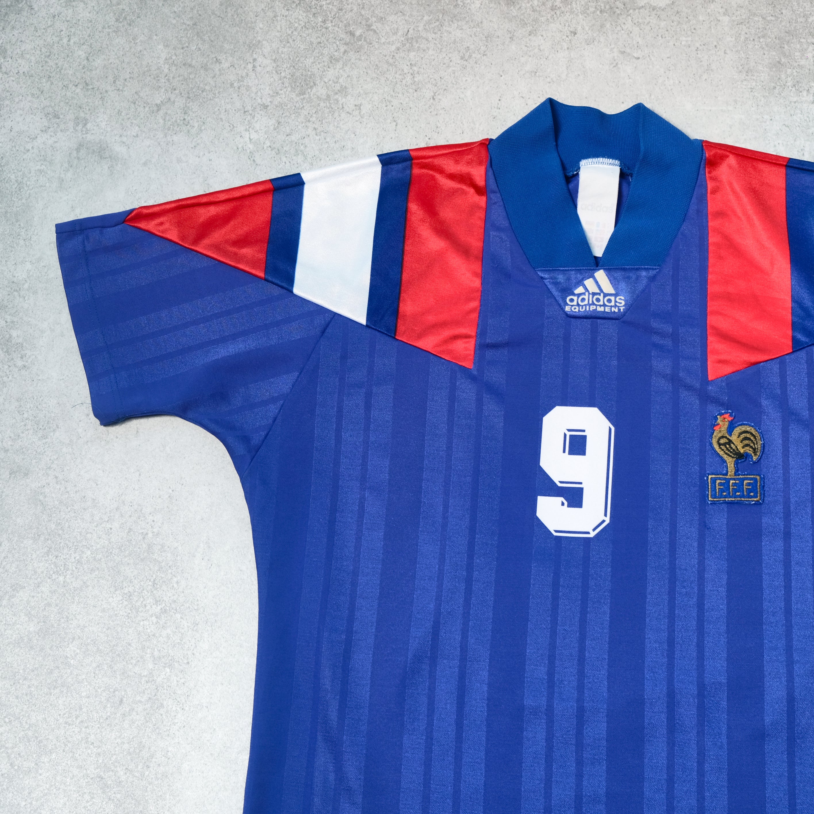 1992/94 France Home Shirt Adidas Papin (M/L)