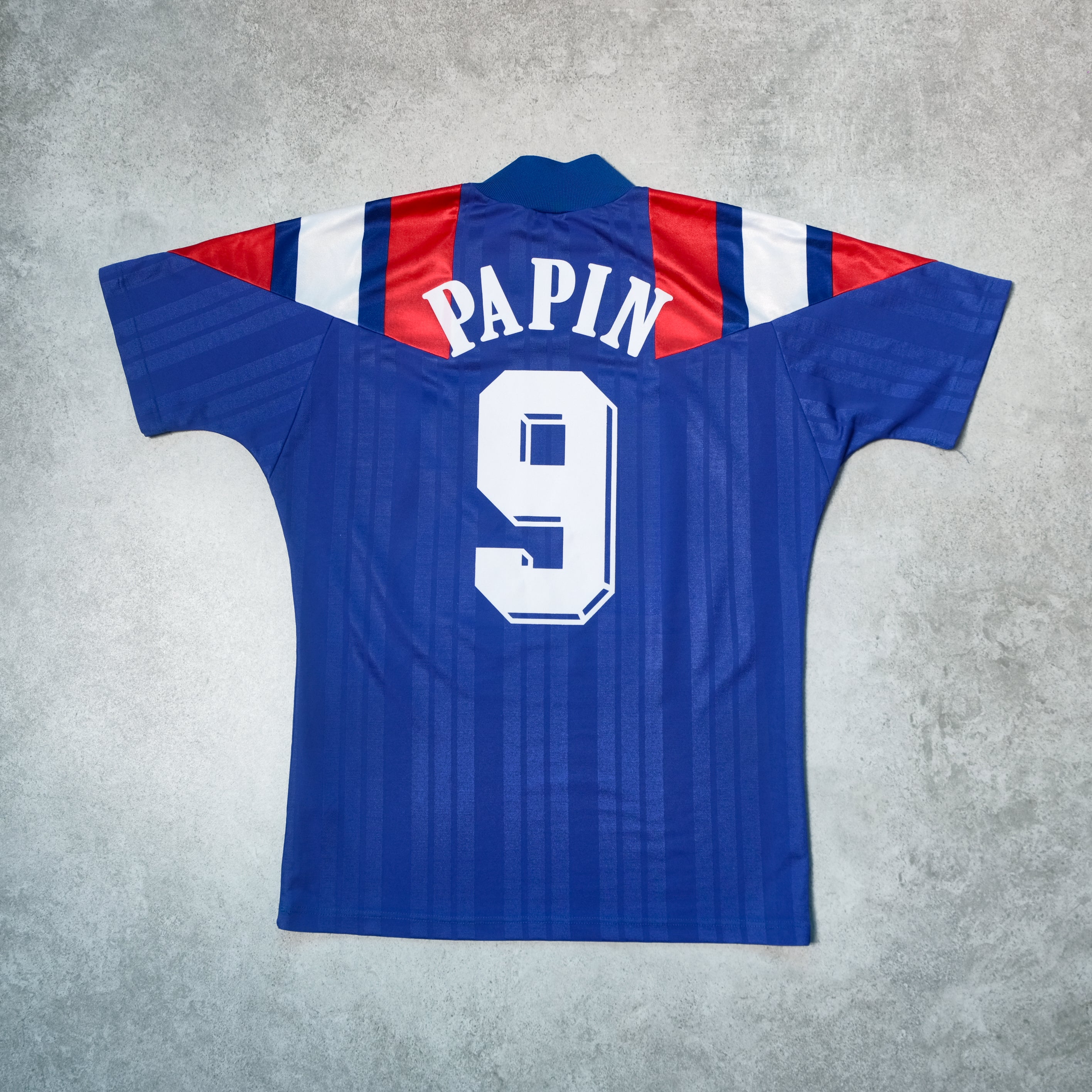 1992/94 France Home Shirt Adidas Papin (M/L)