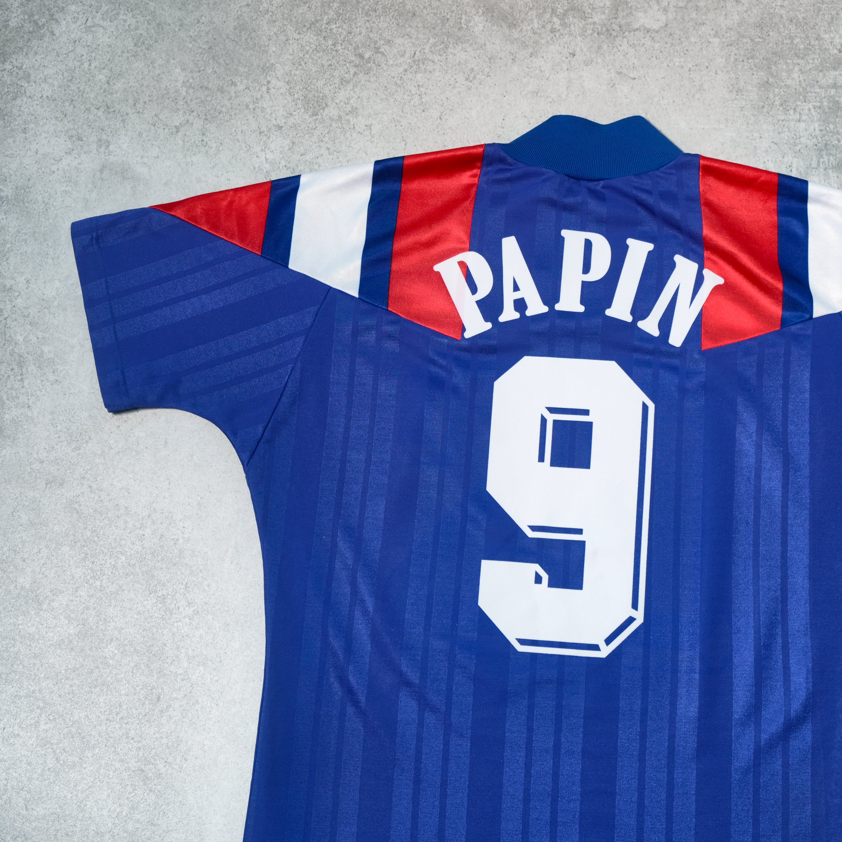 1992/94 France Home Shirt Adidas Papin (S/M)