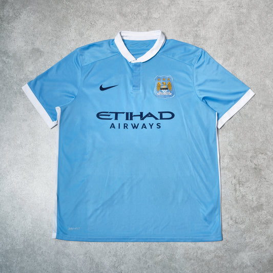 2015/16 Manchester City Home Shirt Nike Yaya Toure (L/XL)