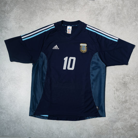 2002/04 Argentina Away Shirt Adidas Ortega (L/XL)