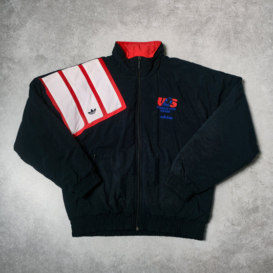 1992 USA Training Track Football Jacket Adidas (XL)