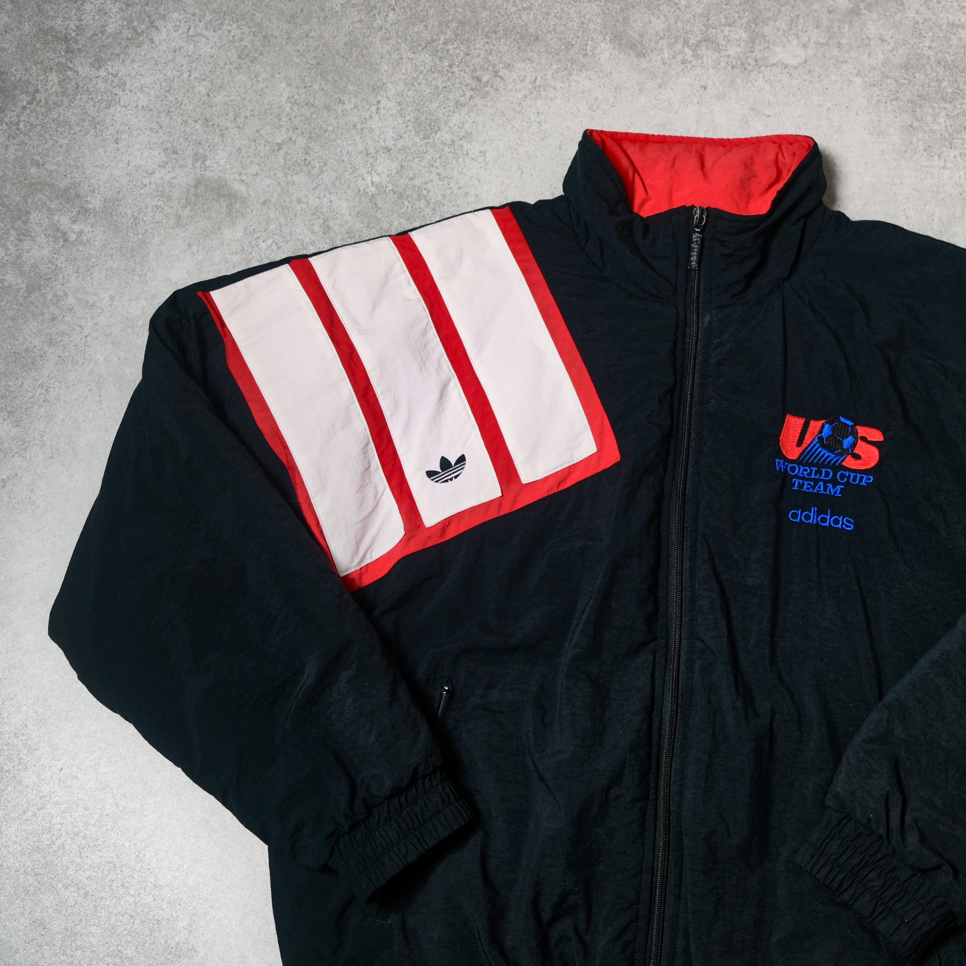 1992 USA Training Track Football Jacket Adidas (XL)