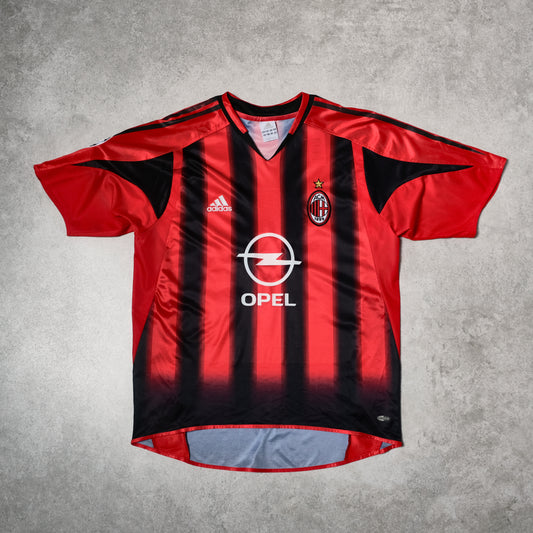 2004/05 AC Milan Home Shirt Adidas Kaka (M/L)